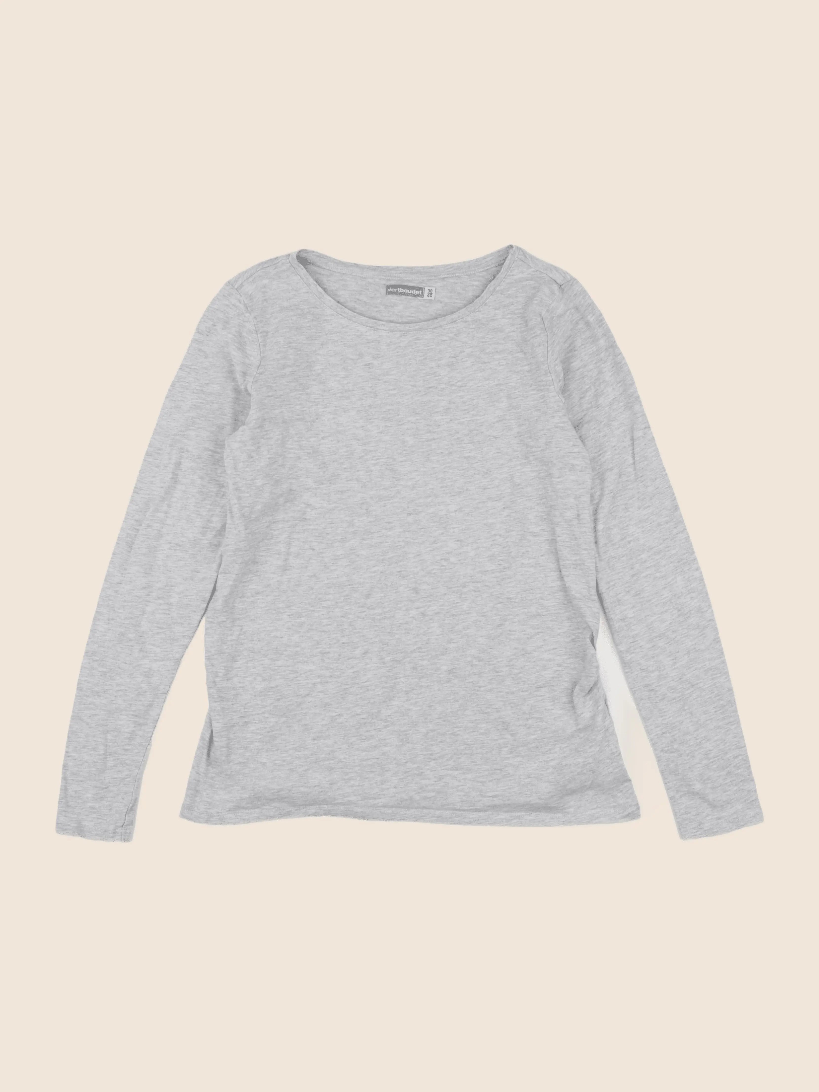 Vertbaudet - tee-shirt grossesse gris - 38 à 40