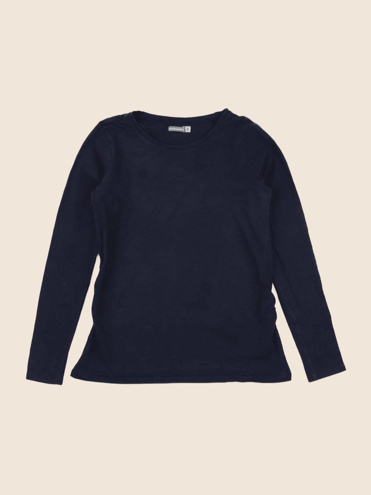 Vertbaudet - tee-shirt grossesse bleu - 38 à 40