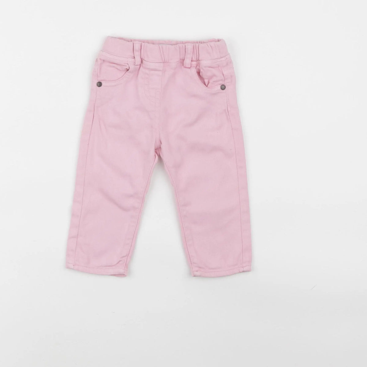 Vertbaudet - pantalon rose - 6 mois