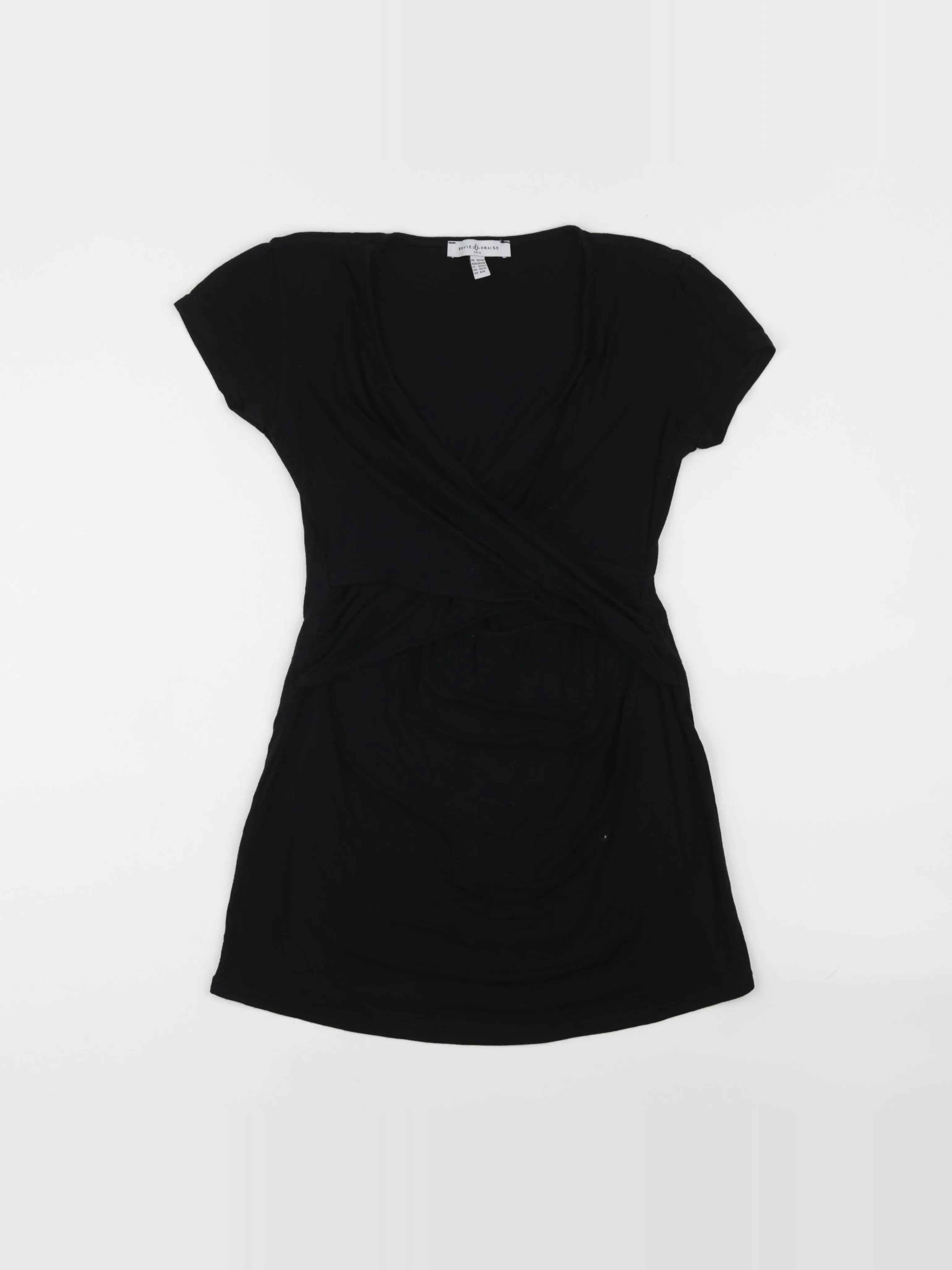 Envie de fraise - tee-shirt grossesse noir - 38 à 40