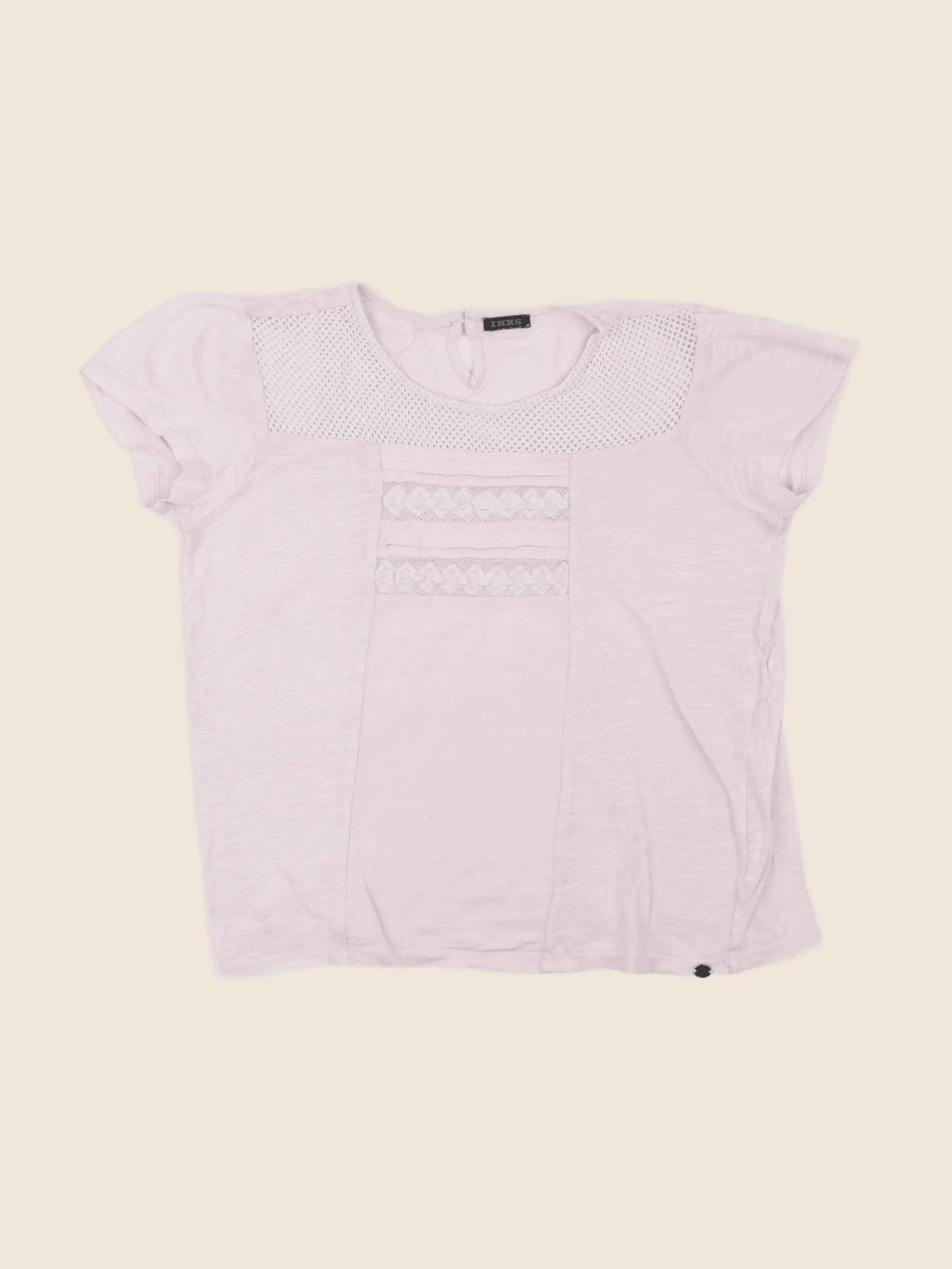 IKKS - tee-shirt rose - 10 ans