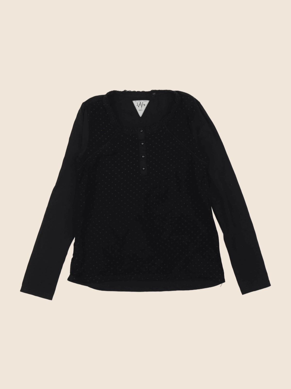 IKKS - blouse noir - 12 ans