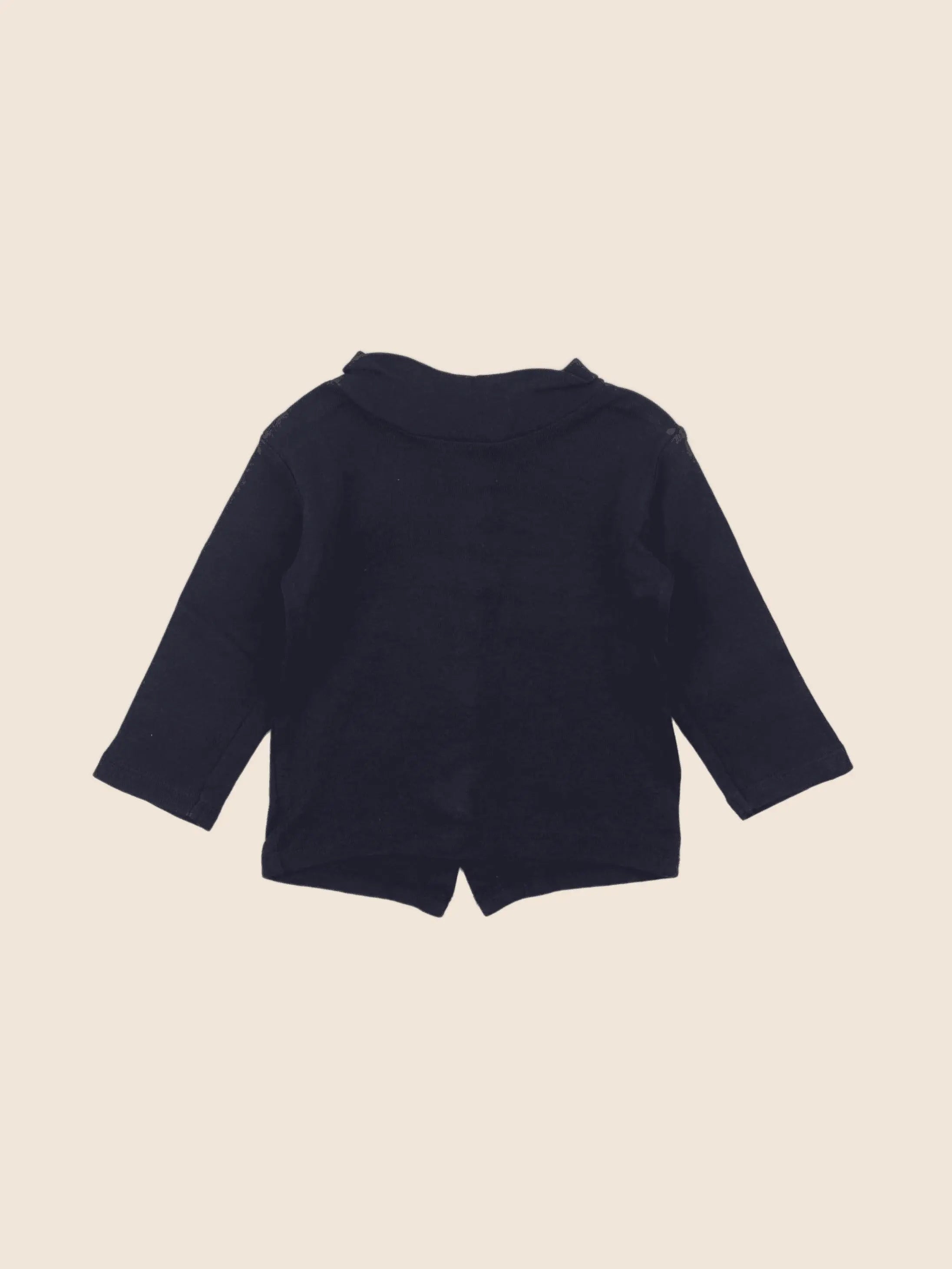 Vertbaudet - tee-shirt bleu - 9 mois