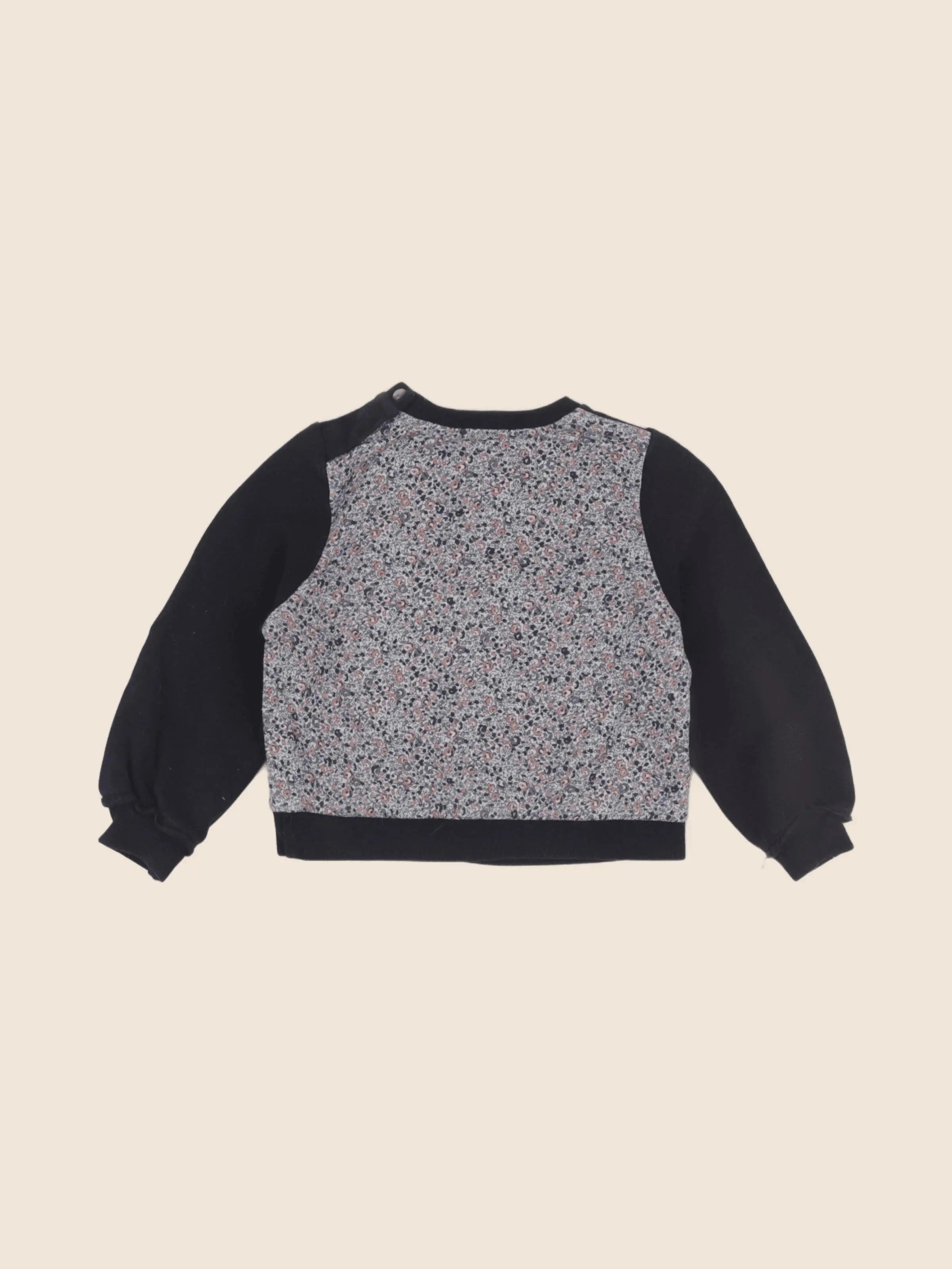 IKKS - sweat bleu - 2 ans