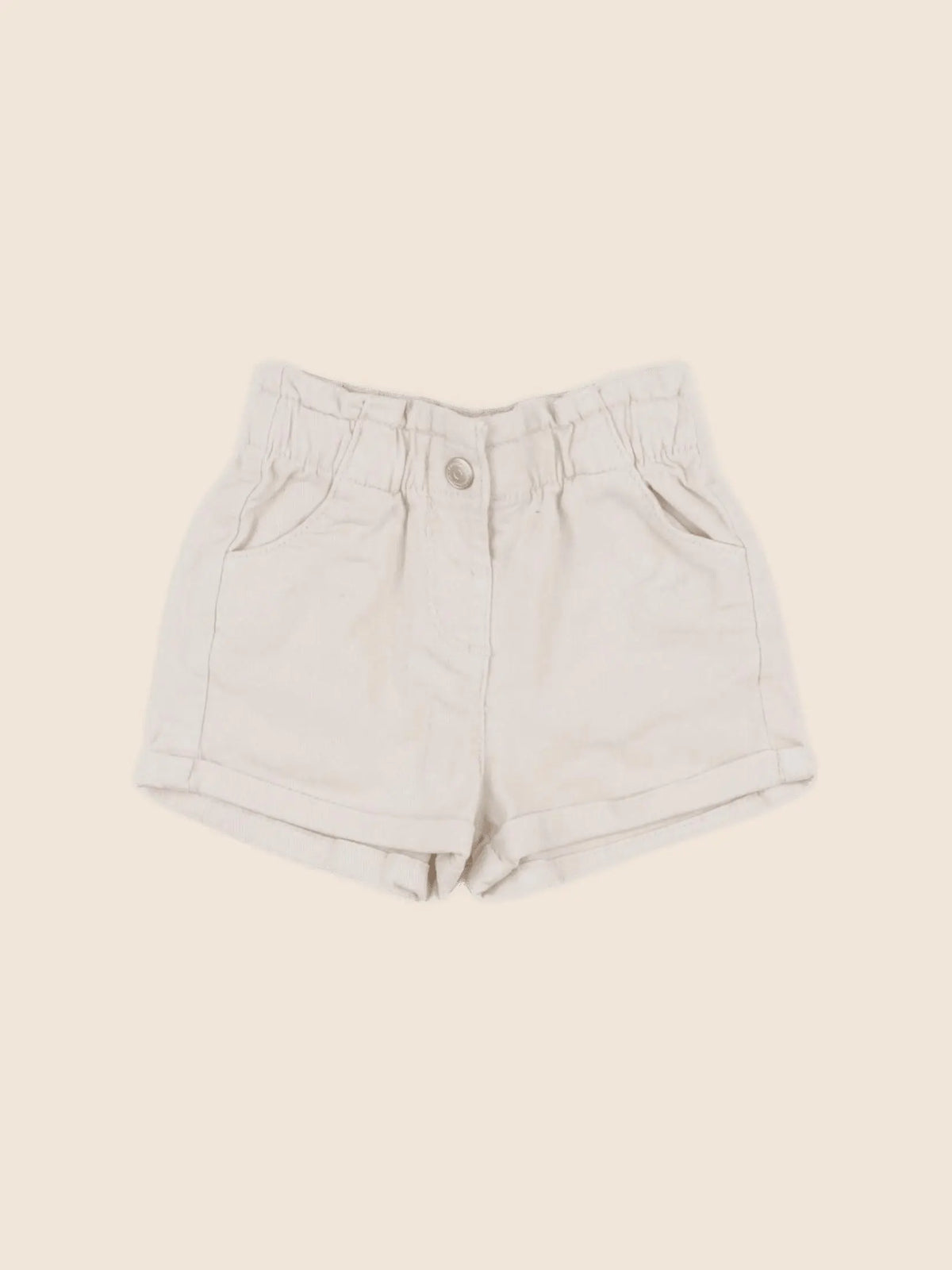 Tape à l'oeil - short beige - 6 mois