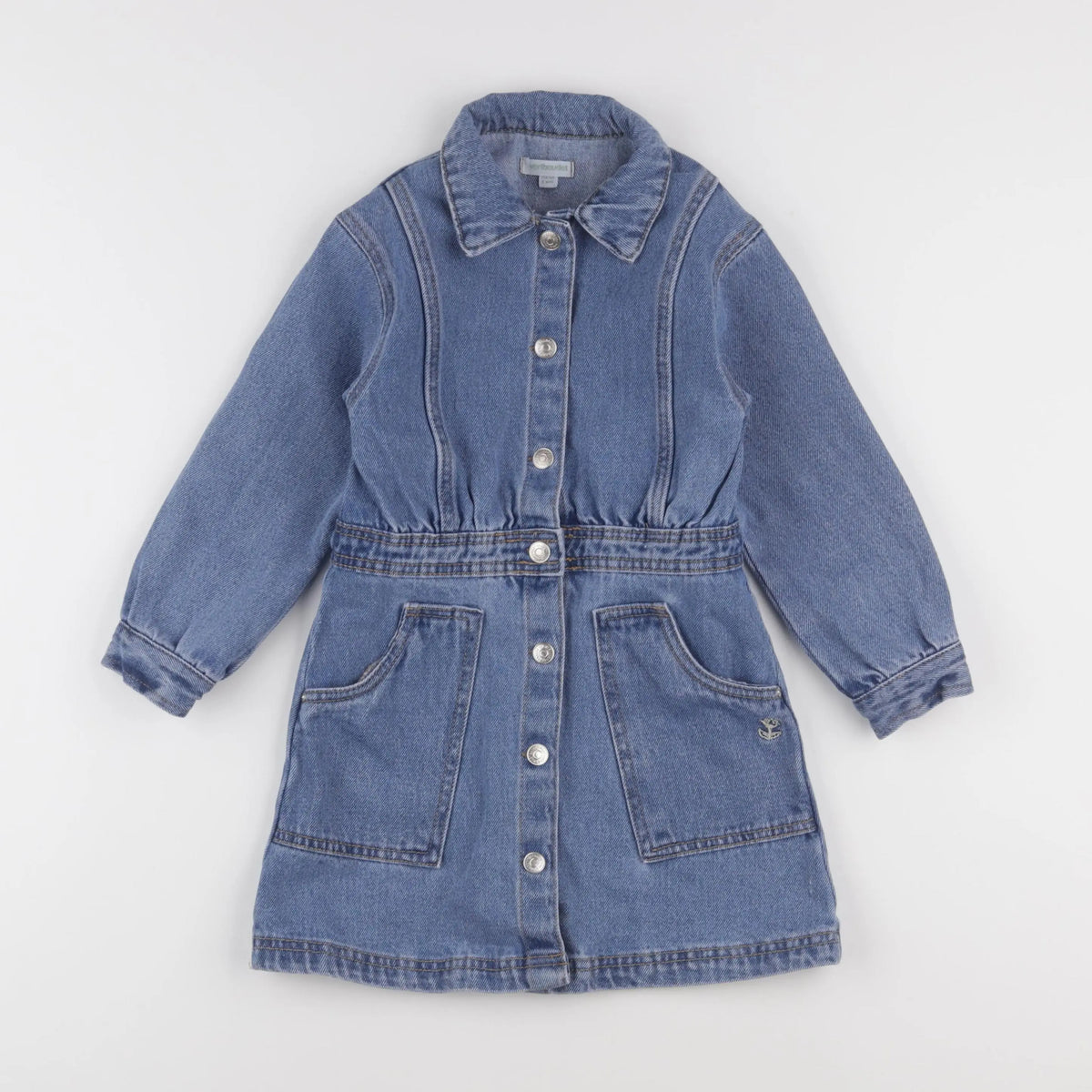 Vertbaudet - robe bleu - 6 ans