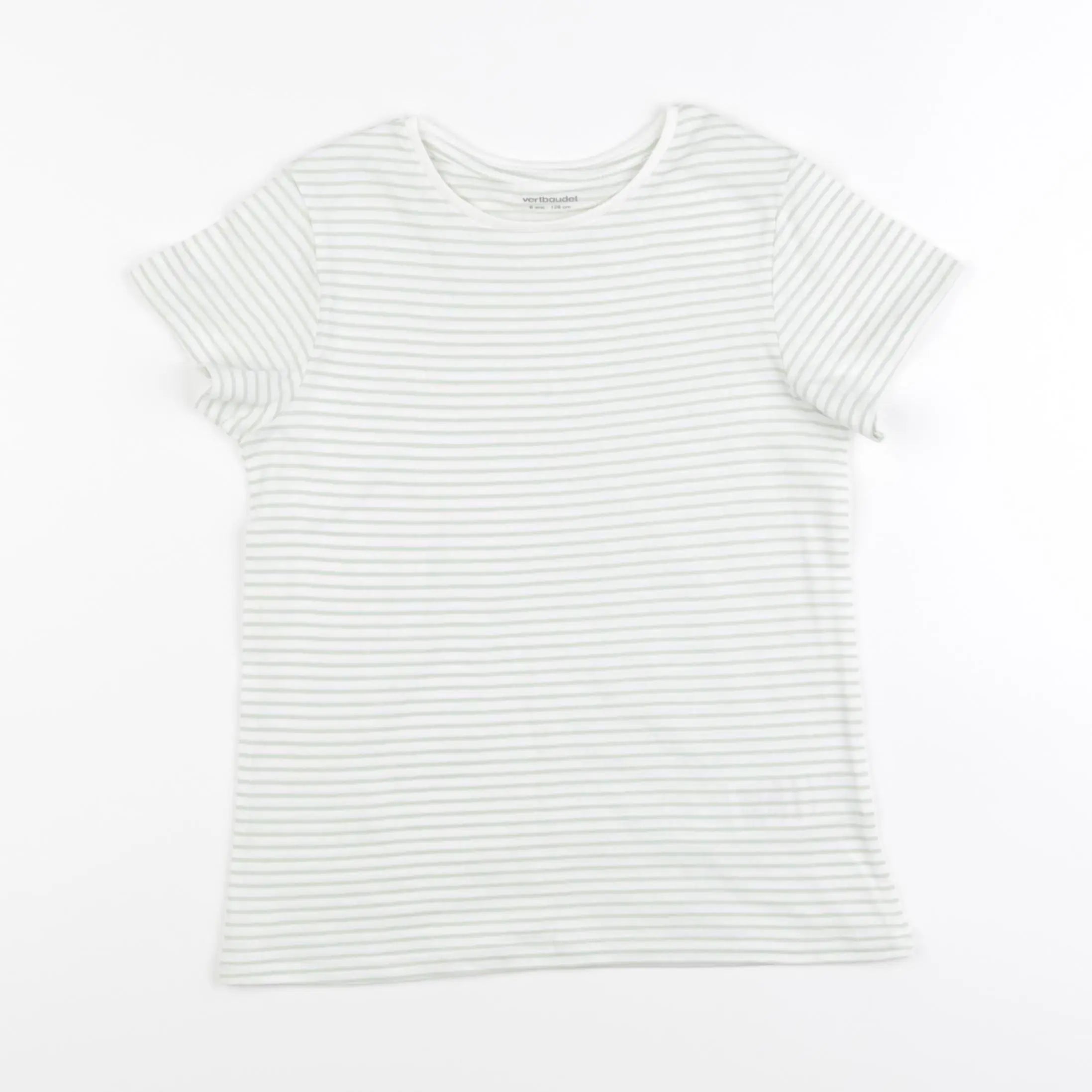Vertbaudet - tee-shirt vert - 8 ans