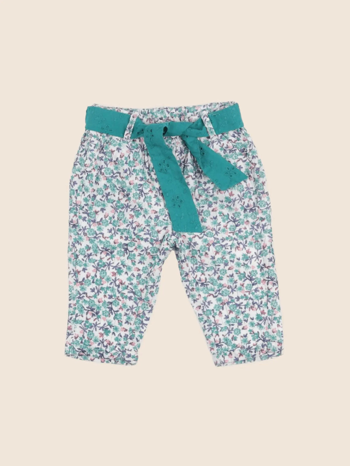Tape à l'oeil - pantalon vert - 6 mois
