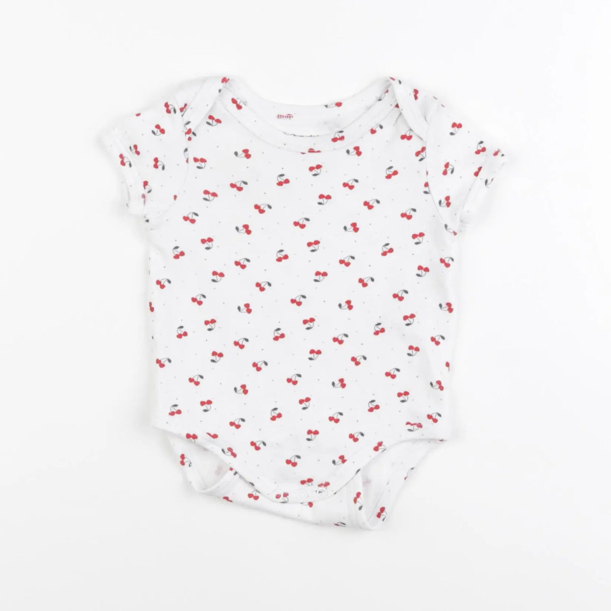 Vertbaudet - body rouge - 6 mois