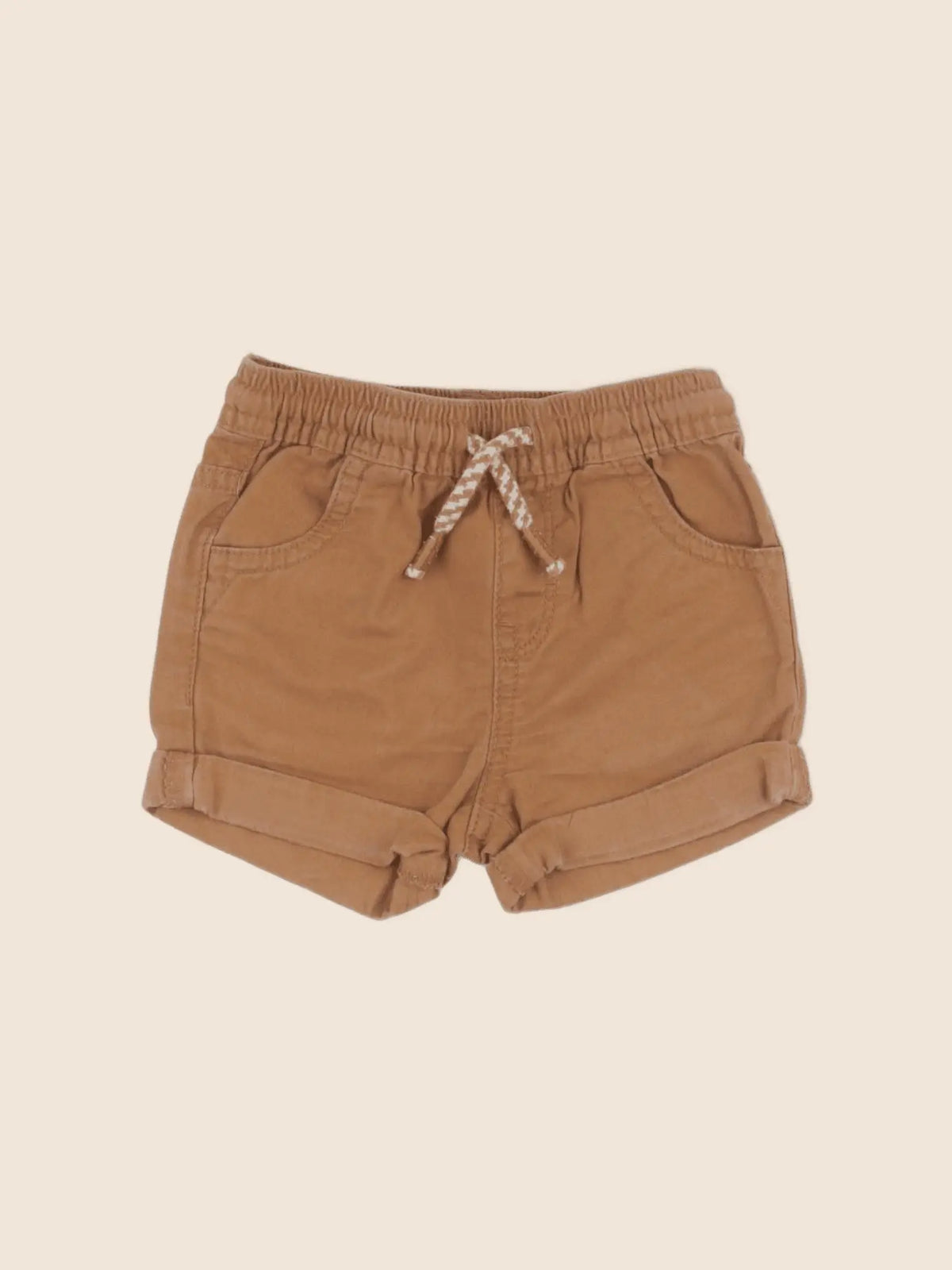 Vertbaudet - short marron - 12 mois