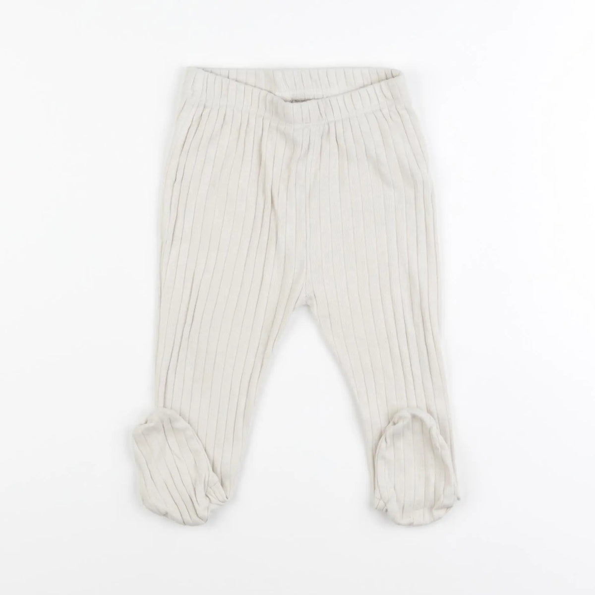 Vertbaudet - legging beige - 12 mois