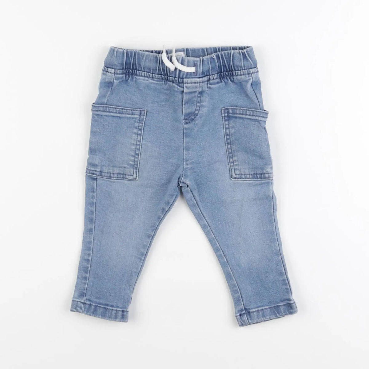 Vertbaudet - jean bleu - 9 mois