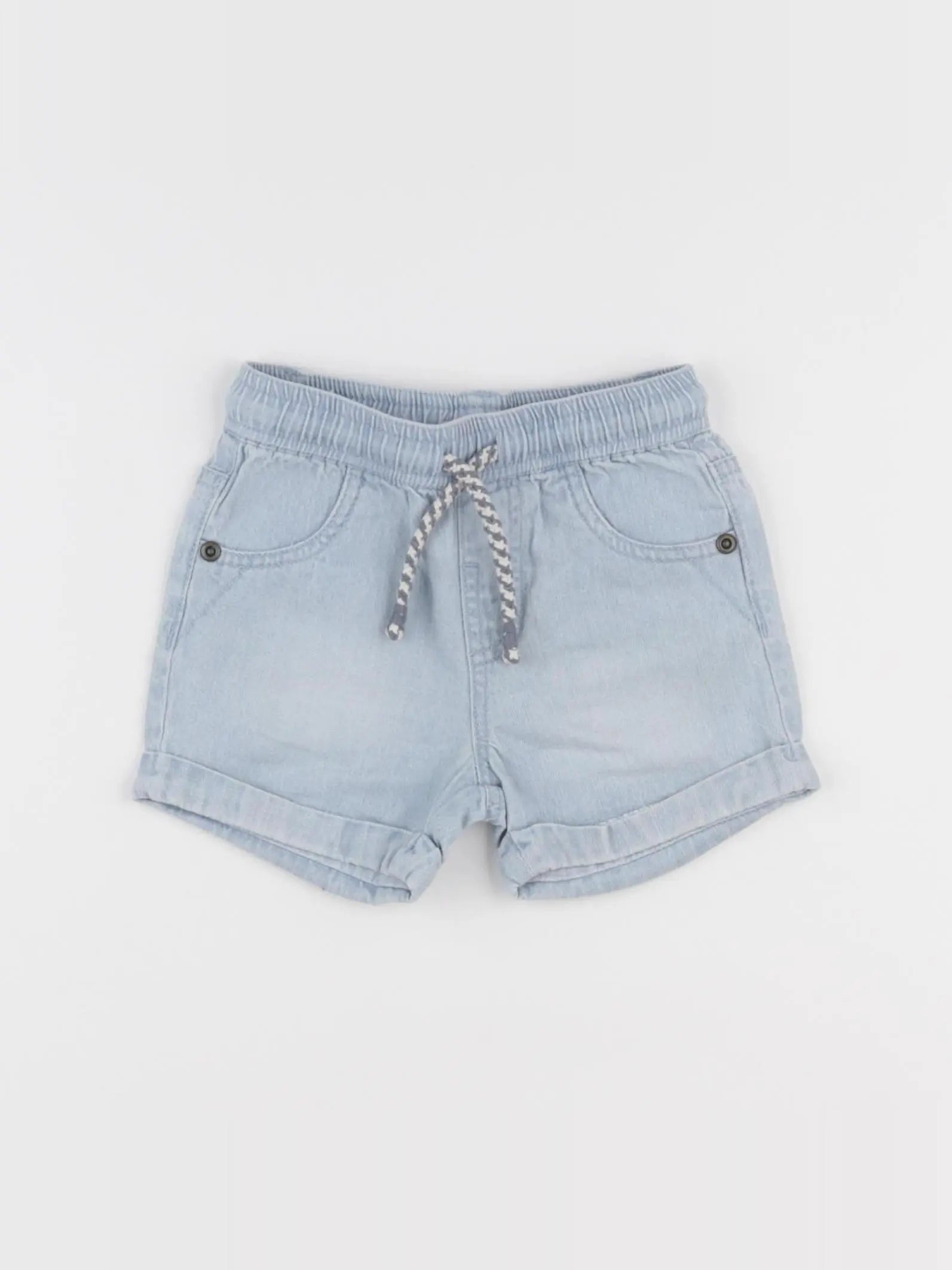 Vertbaudet - short bleu - 12 mois