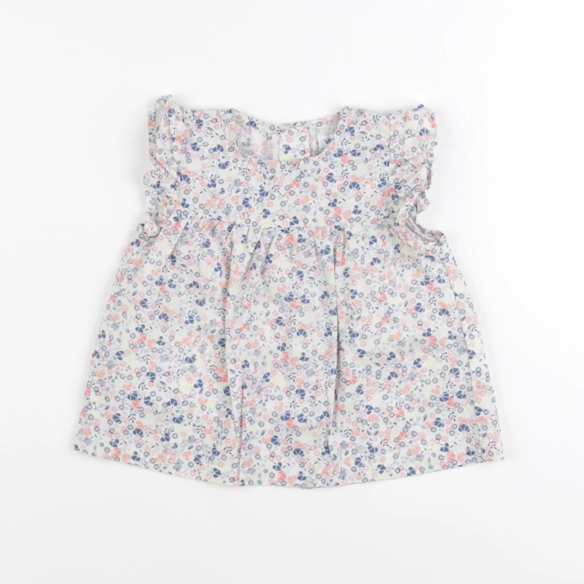 Vertbaudet - blouse multicolore - 12 mois
