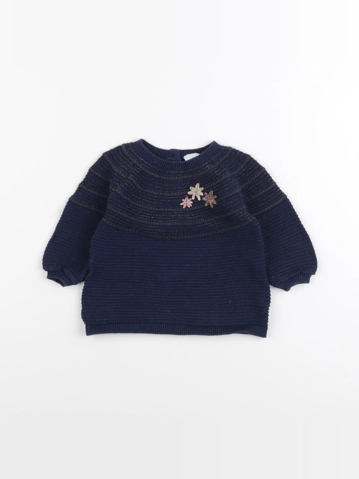 Tape à l'oeil - pull bleu - 3 mois