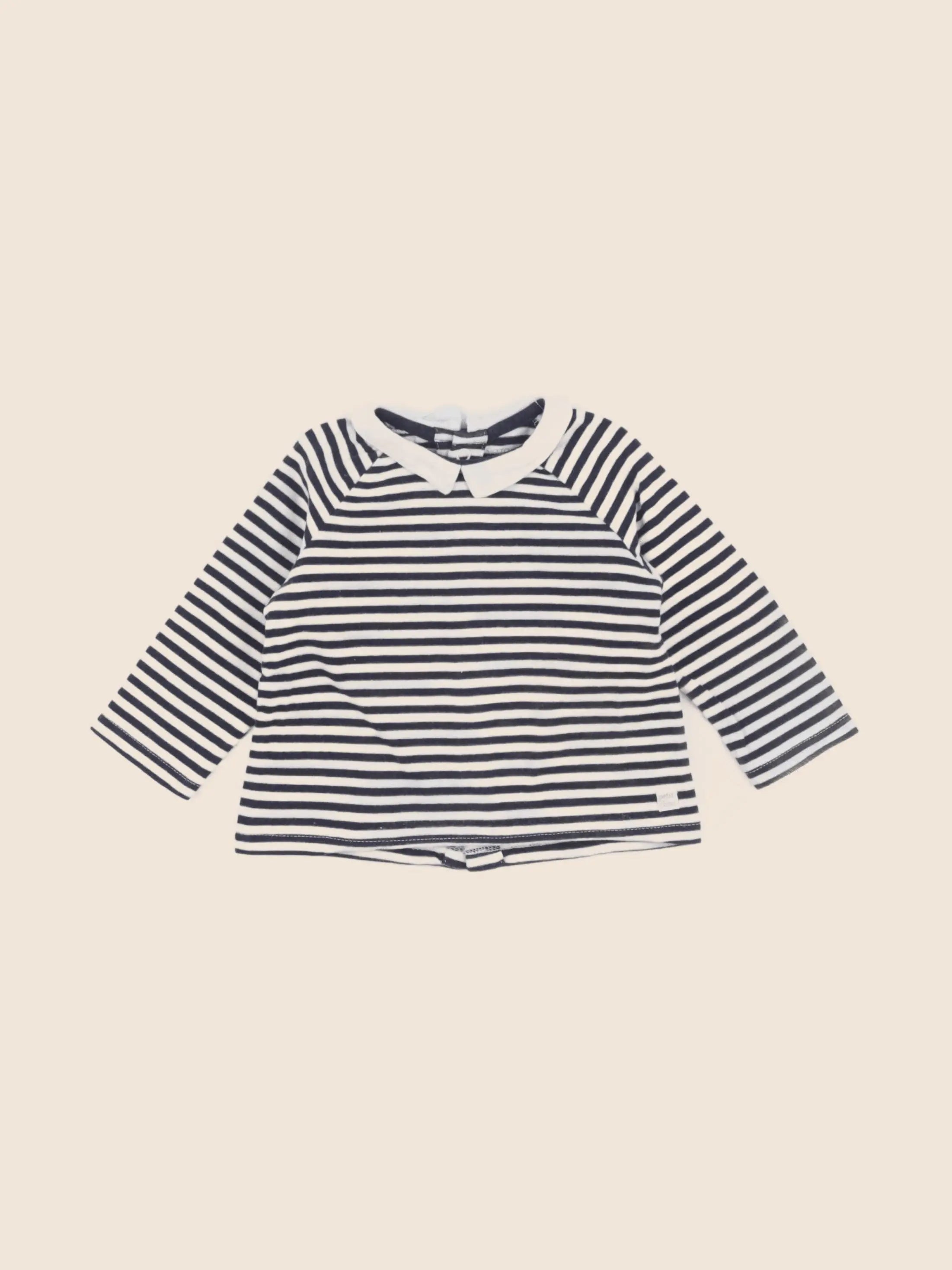 Natalys - tee-shirt bleu - 6 mois