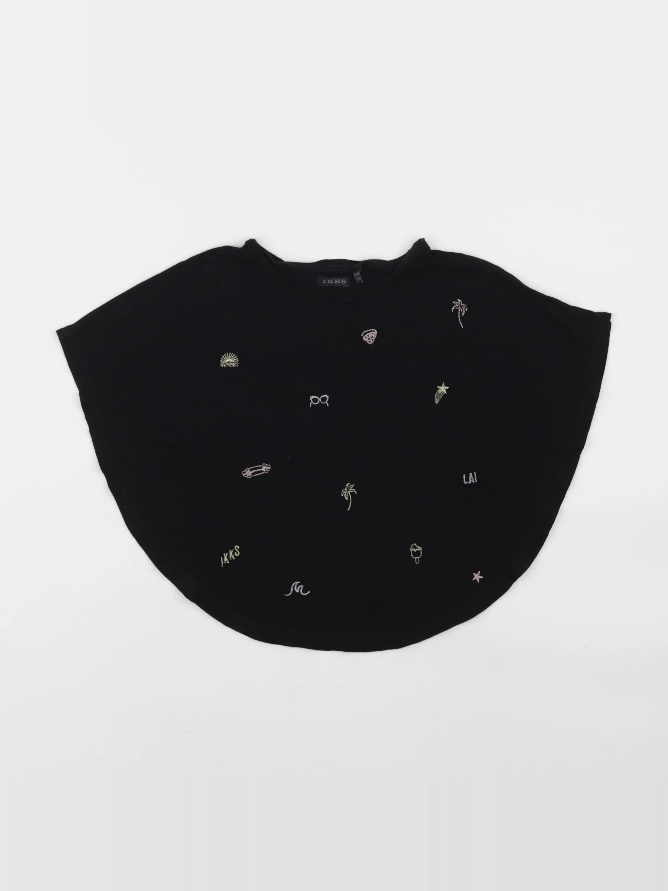 IKKS - tee-shirt noir - 6 ans