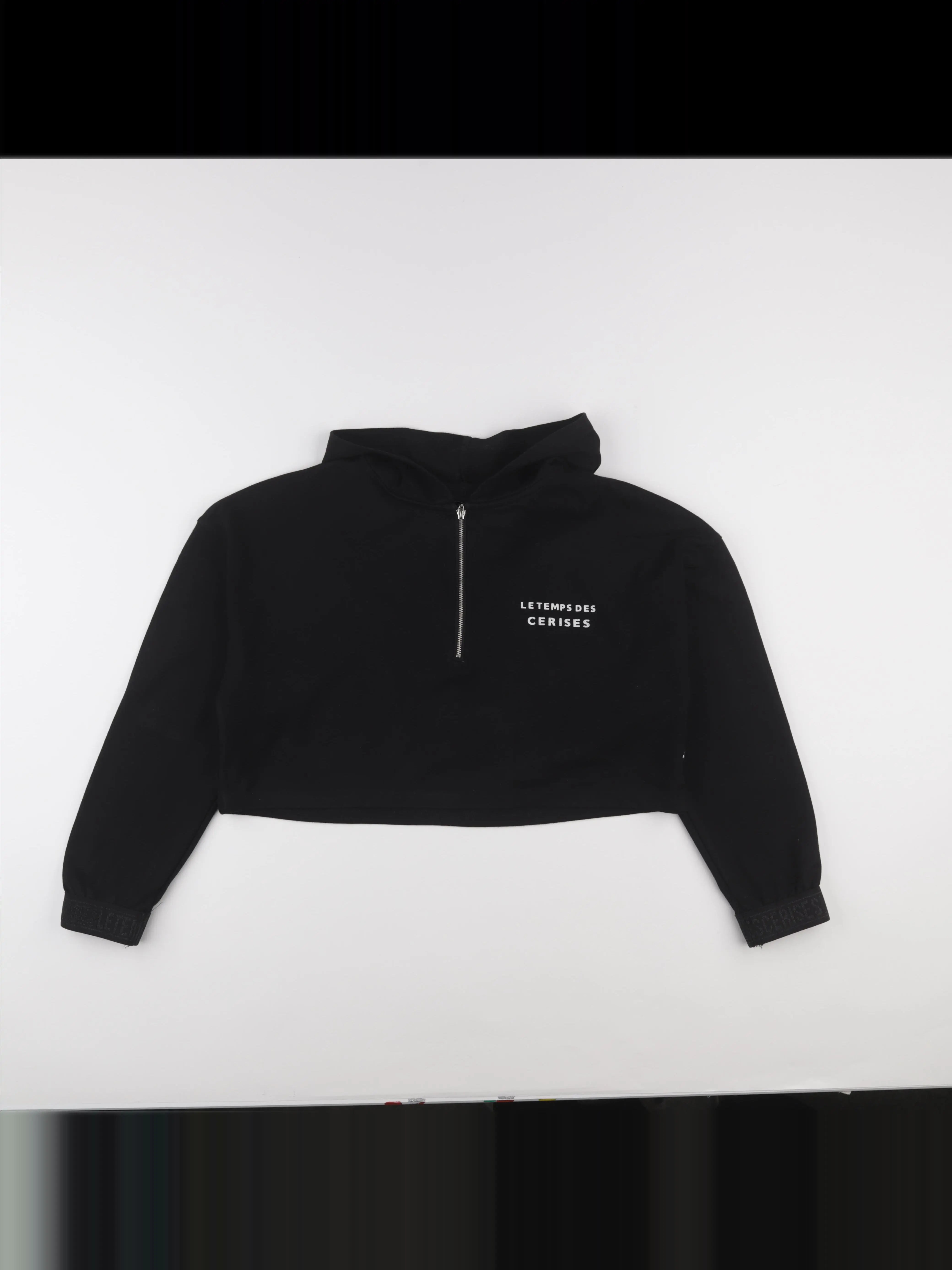 Le temps des cerises  - sweat noir - 16 ans