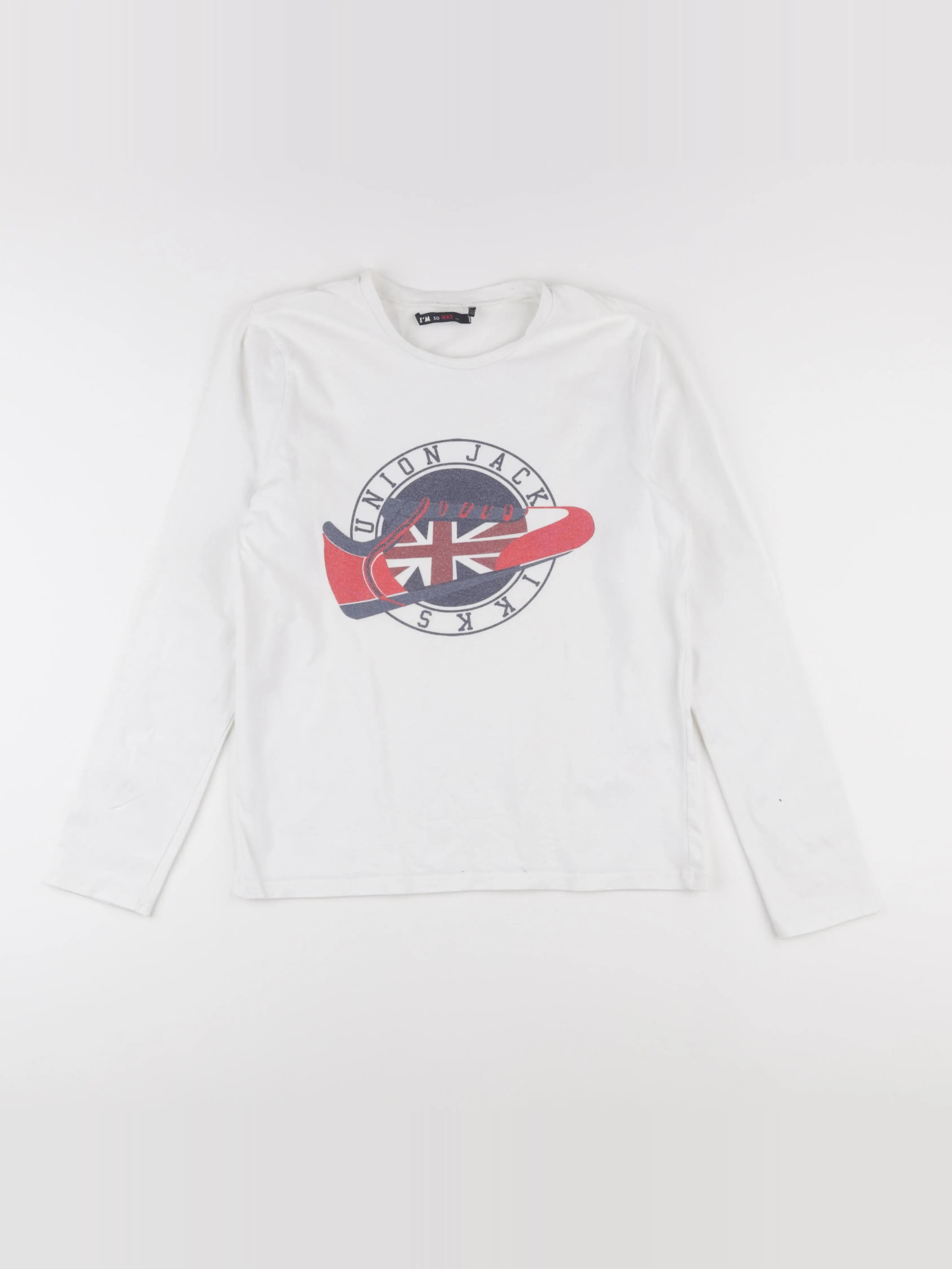 IKKS - tee-shirt blanc - 14 ans