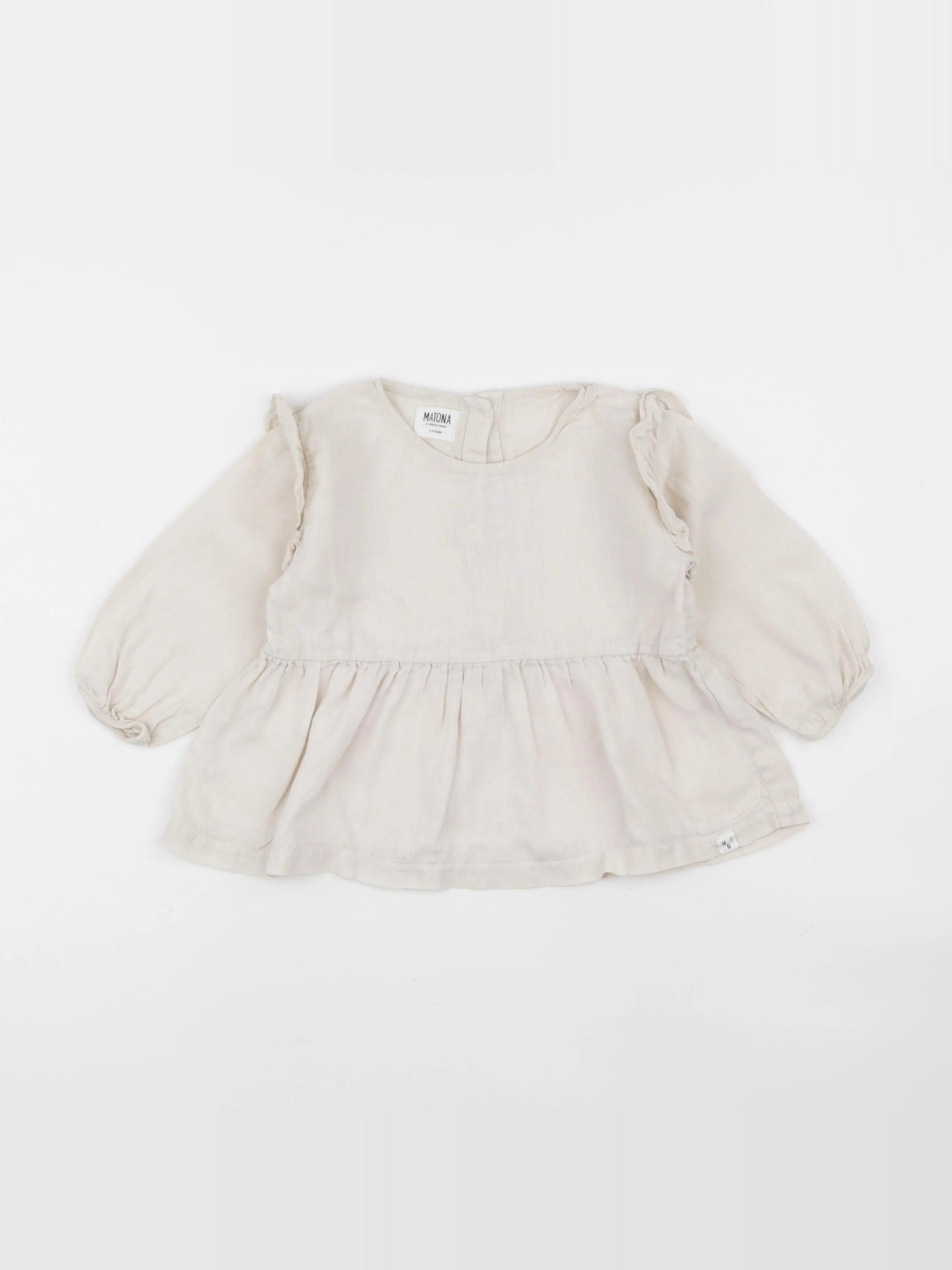 Matona - blouse beige - 3/4 ans
