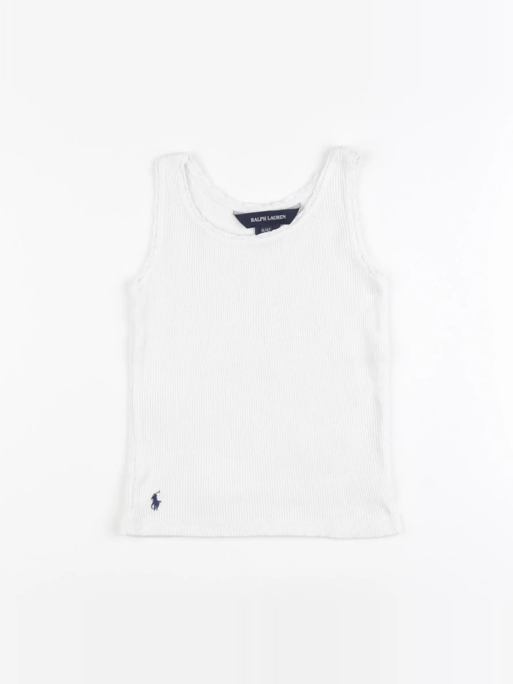 Ralph Lauren - débardeur blanc - 4 ans