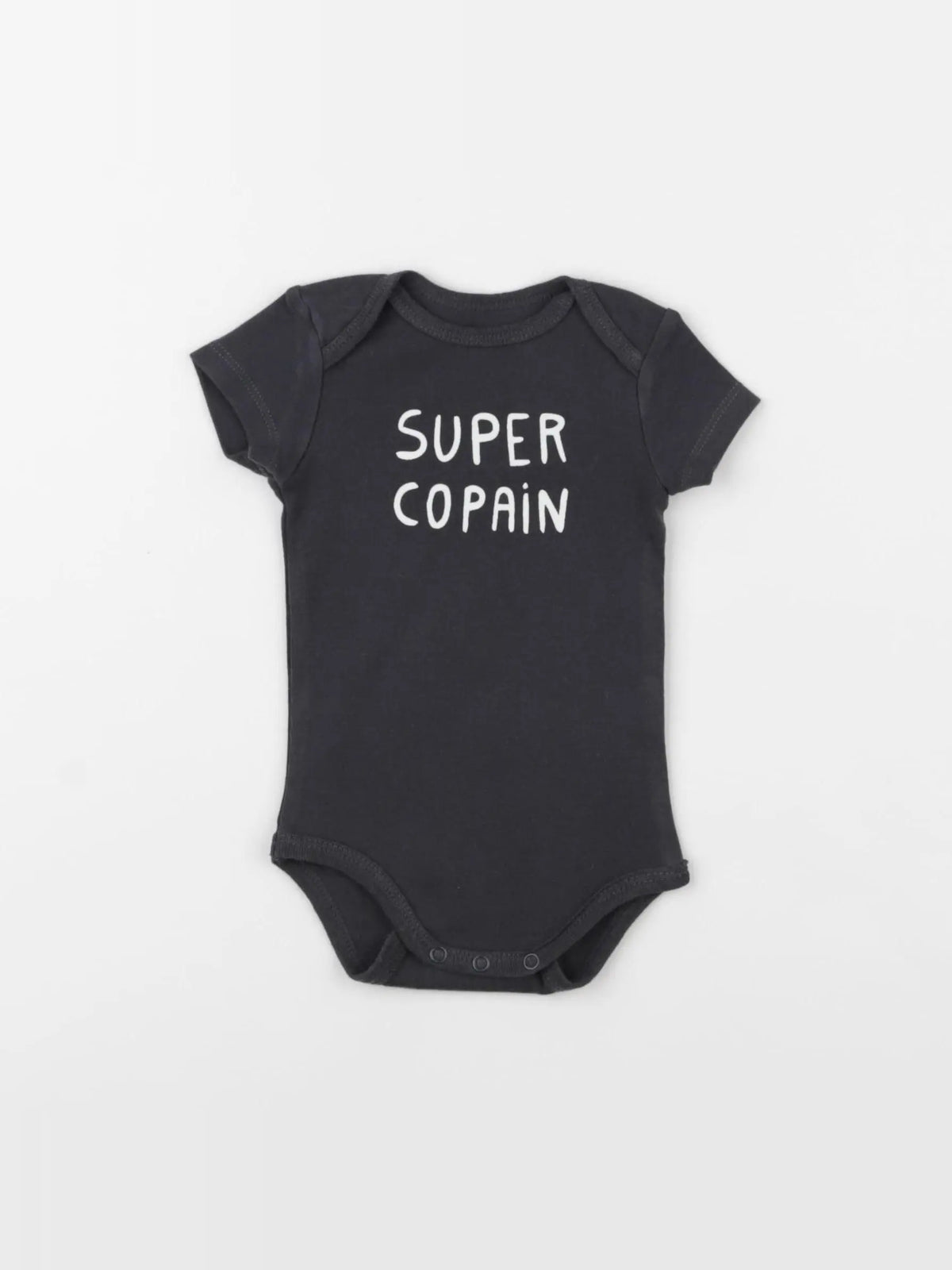 La Redoute - body gris - 3 mois