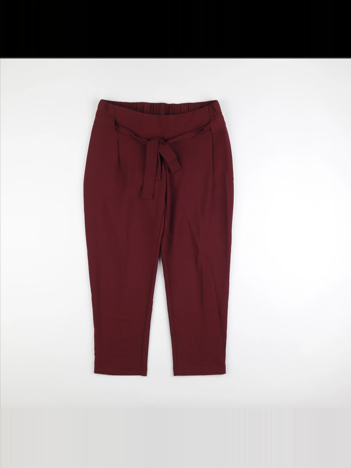Asos - pantalon grossesse rouge - 36