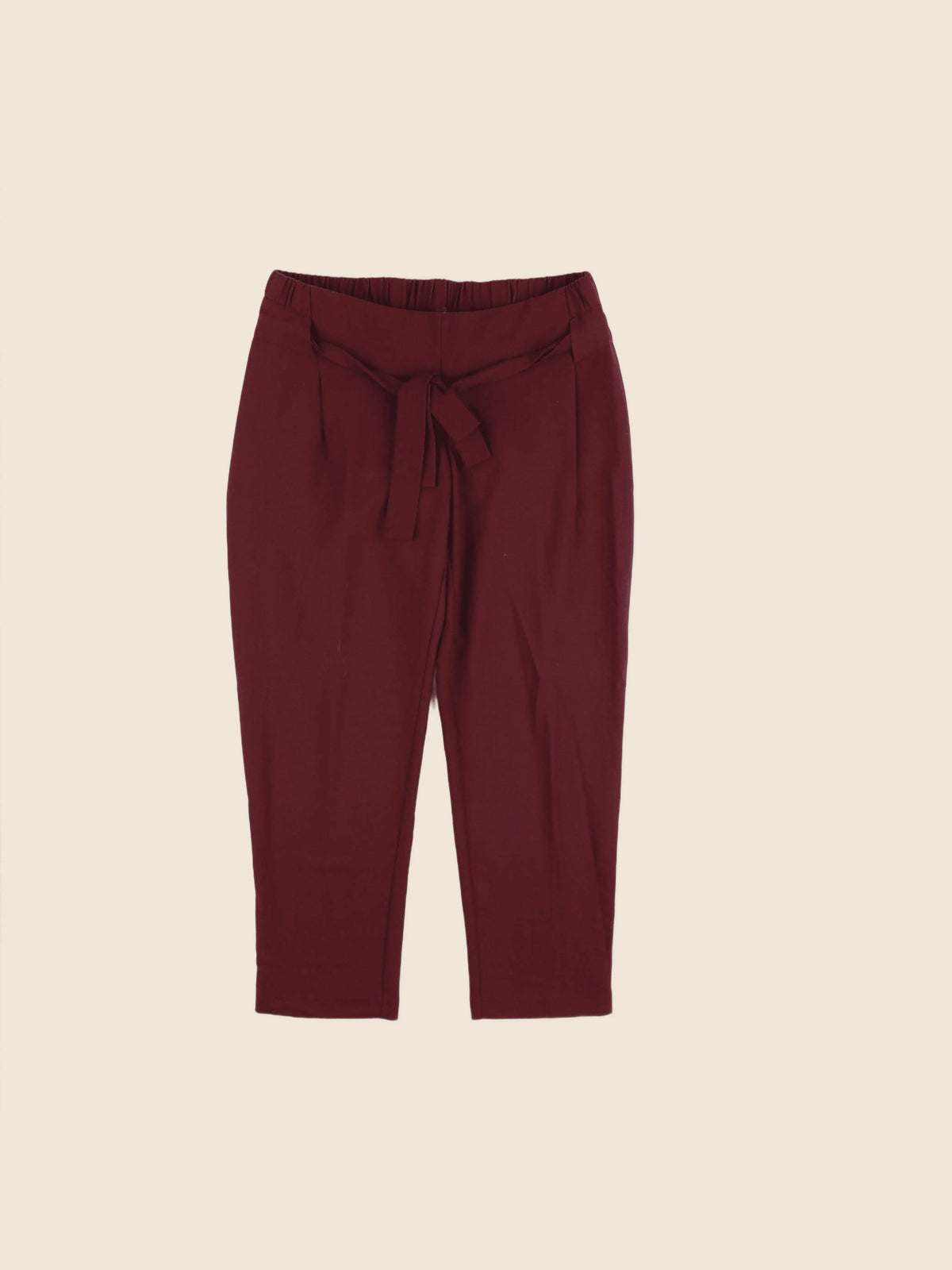 Asos - pantalon grossesse rouge - 36