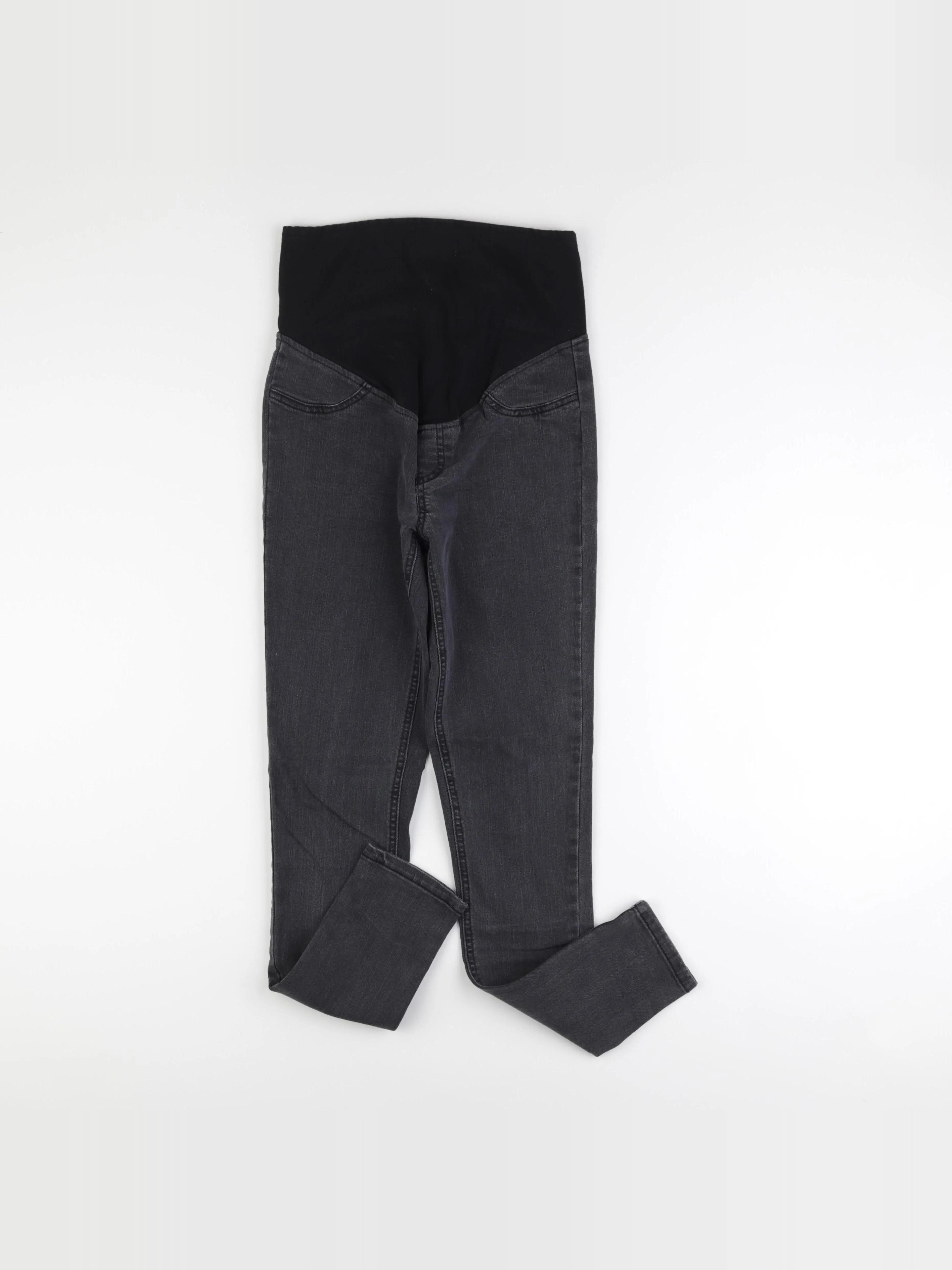 Vertbaudet - jean grossesse gris - 36