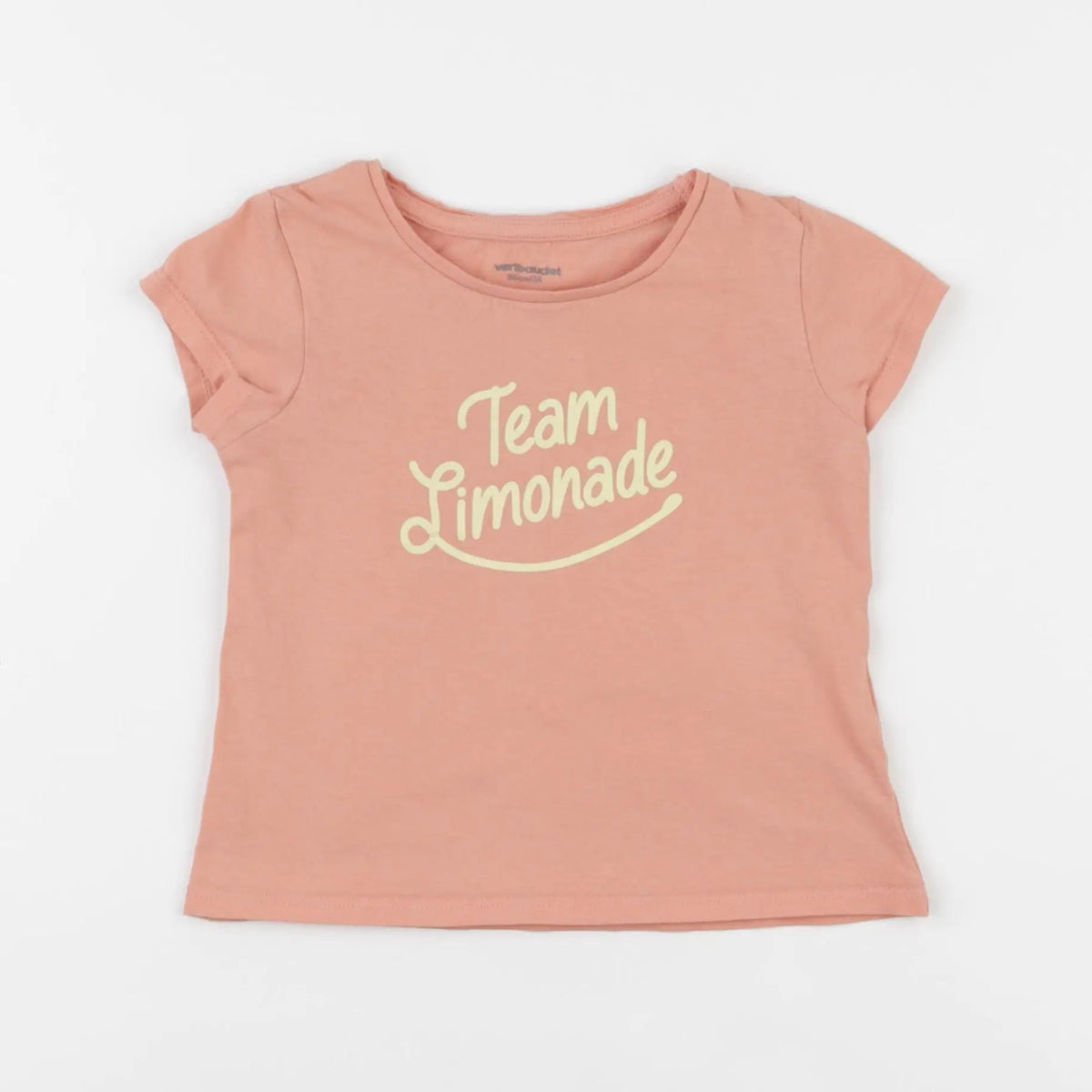 Vertbaudet - tee-shirt rose - 2 ans