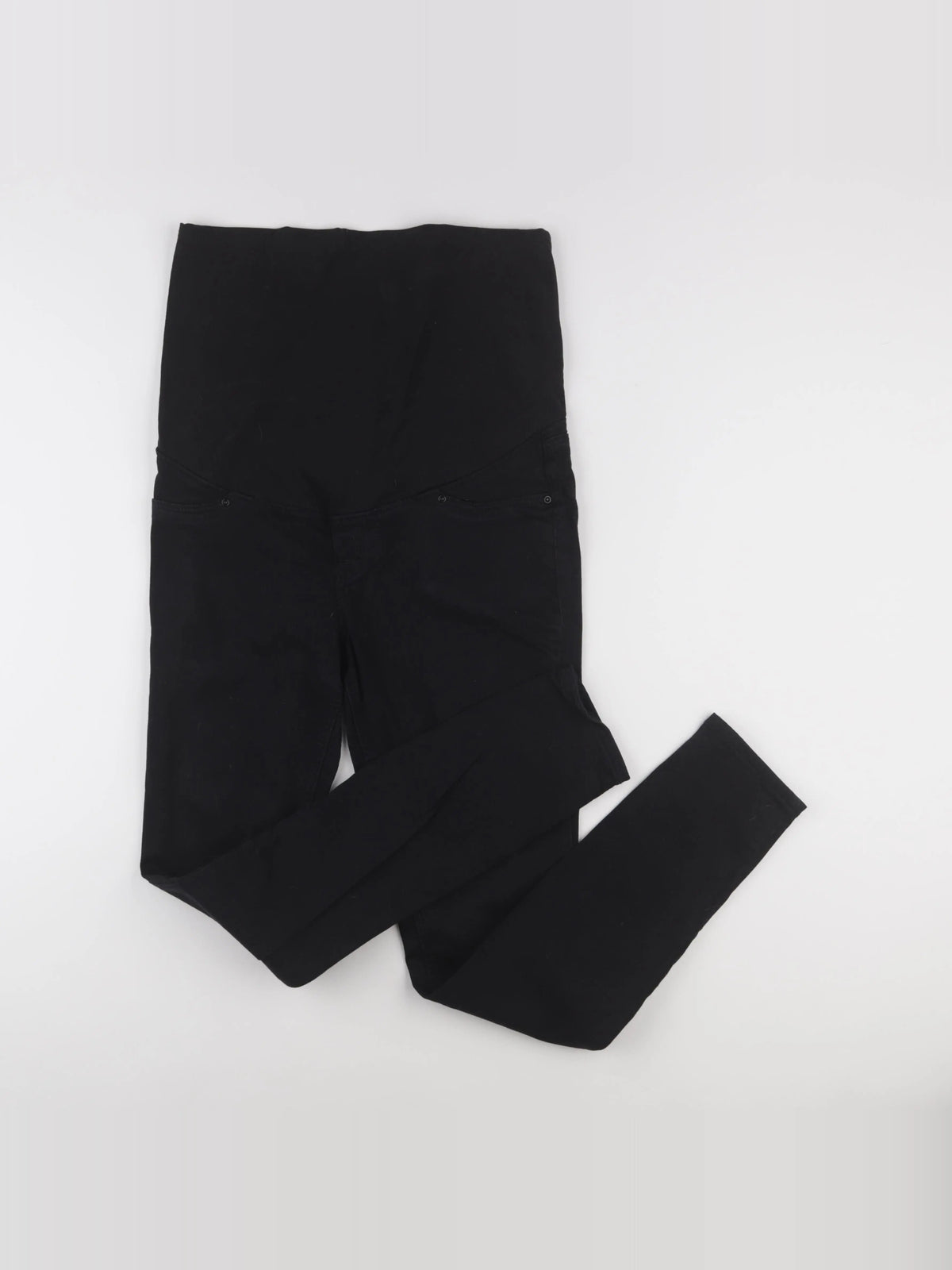 H&M - pantalon grossesse noir - m