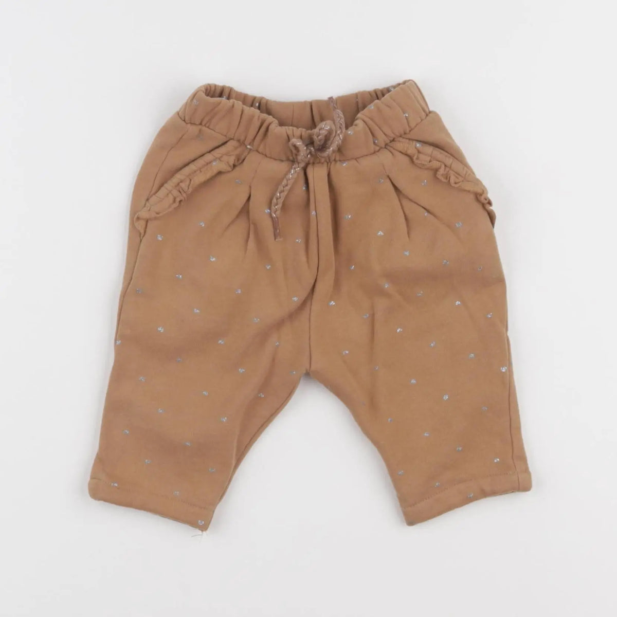 Vertbaudet - pantalon marron - 3 mois