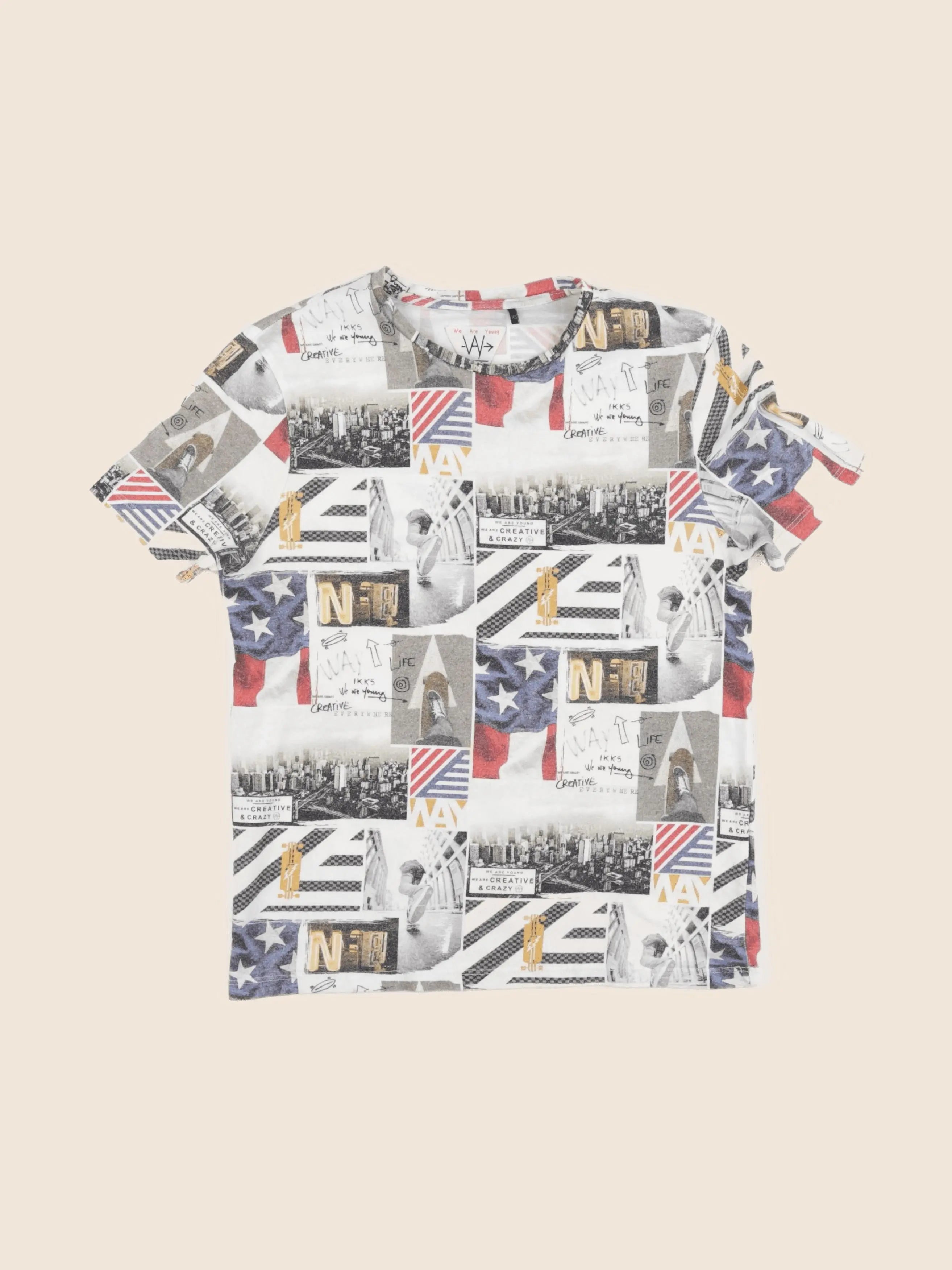 IKKS - tee-shirt vert - 8 ans
