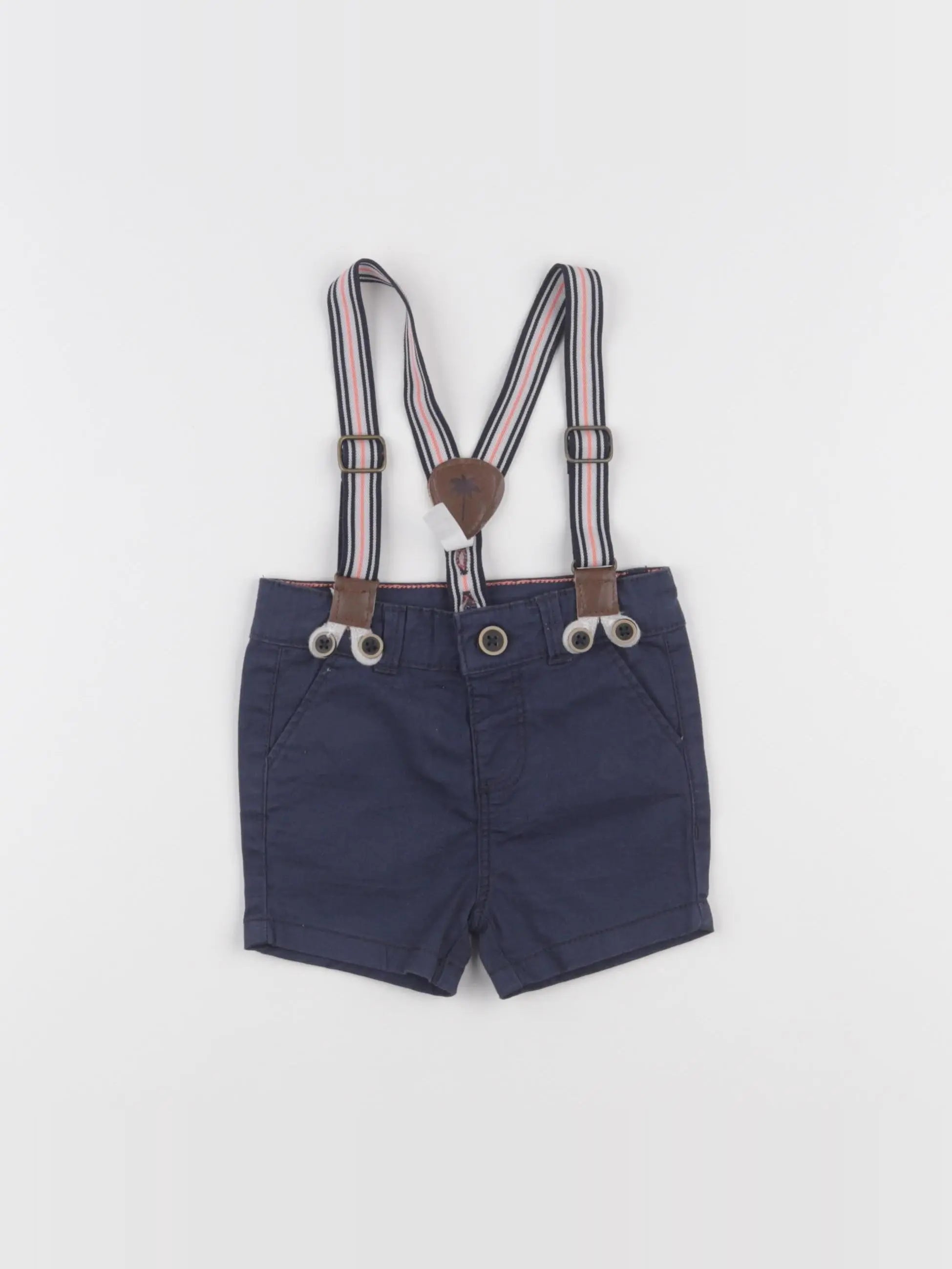 Tape à l'oeil - short bleu - 6 mois