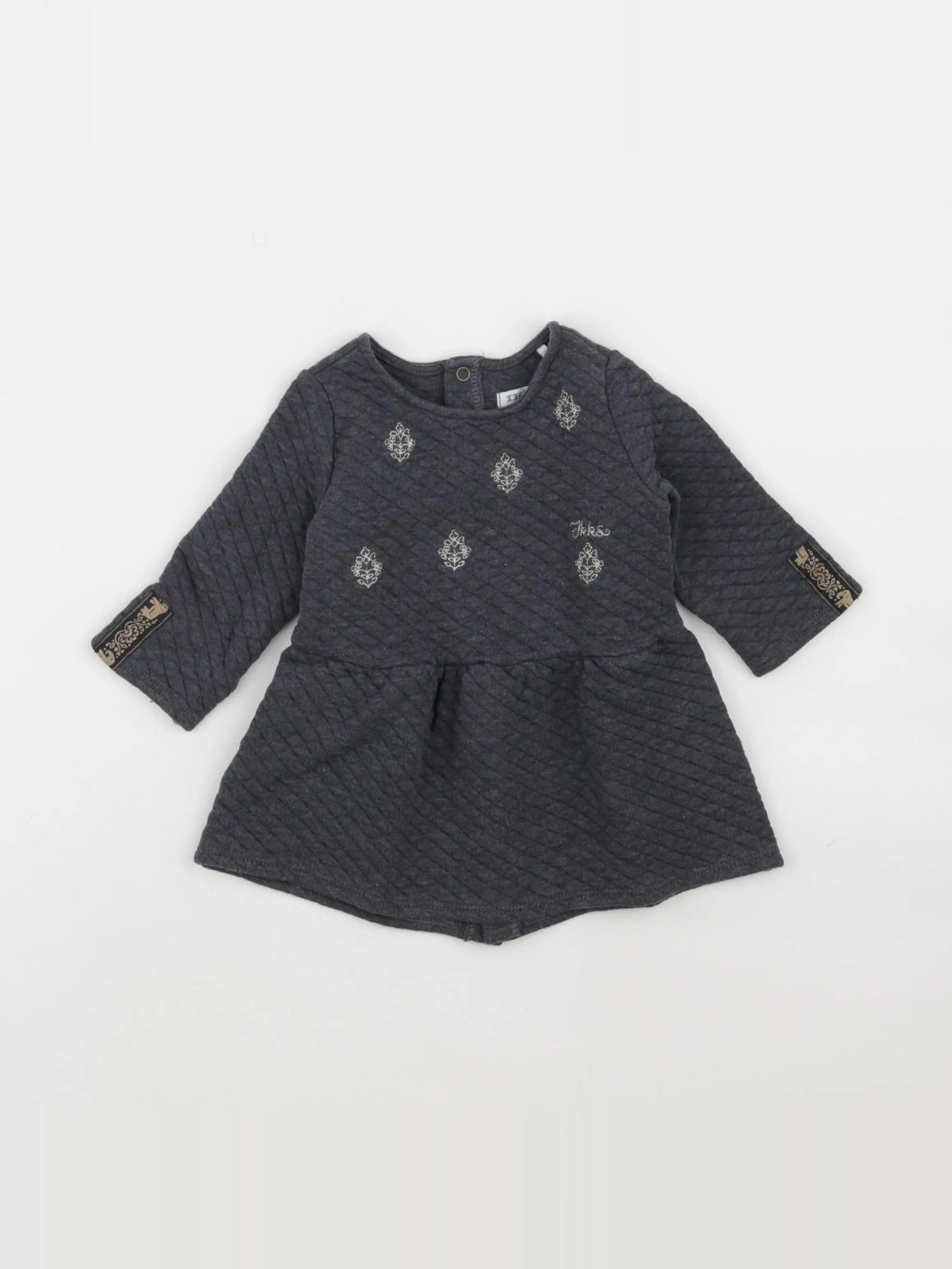 IKKS - robe gris - 12 mois