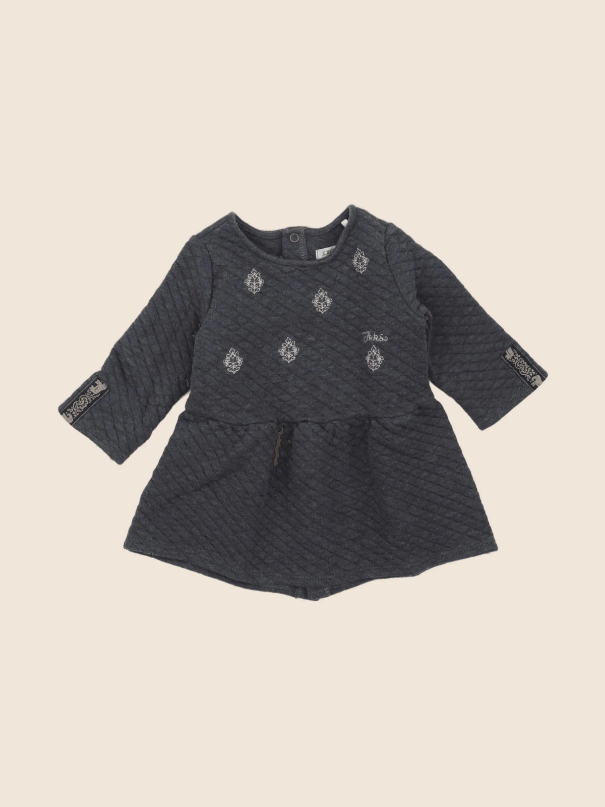 IKKS - robe gris - 12 mois