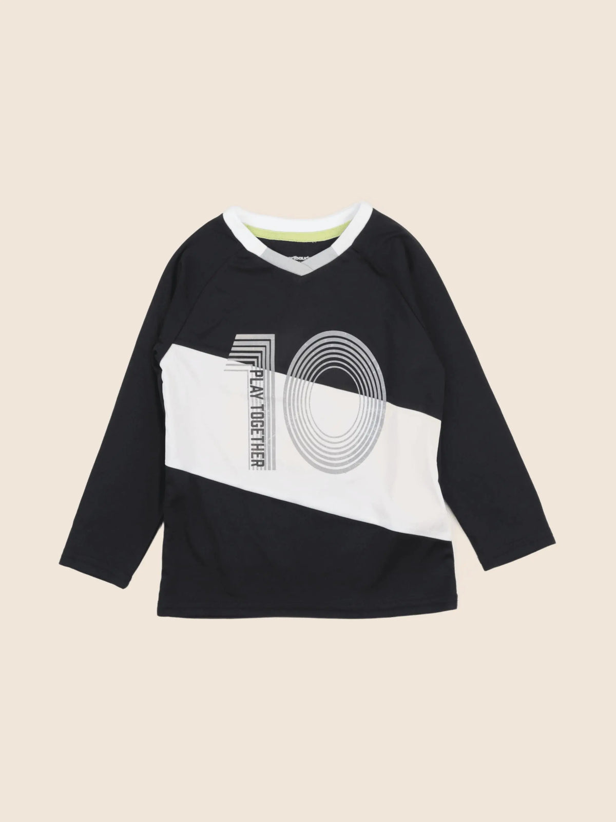 Vertbaudet - tee-shirt noir - 4 ans