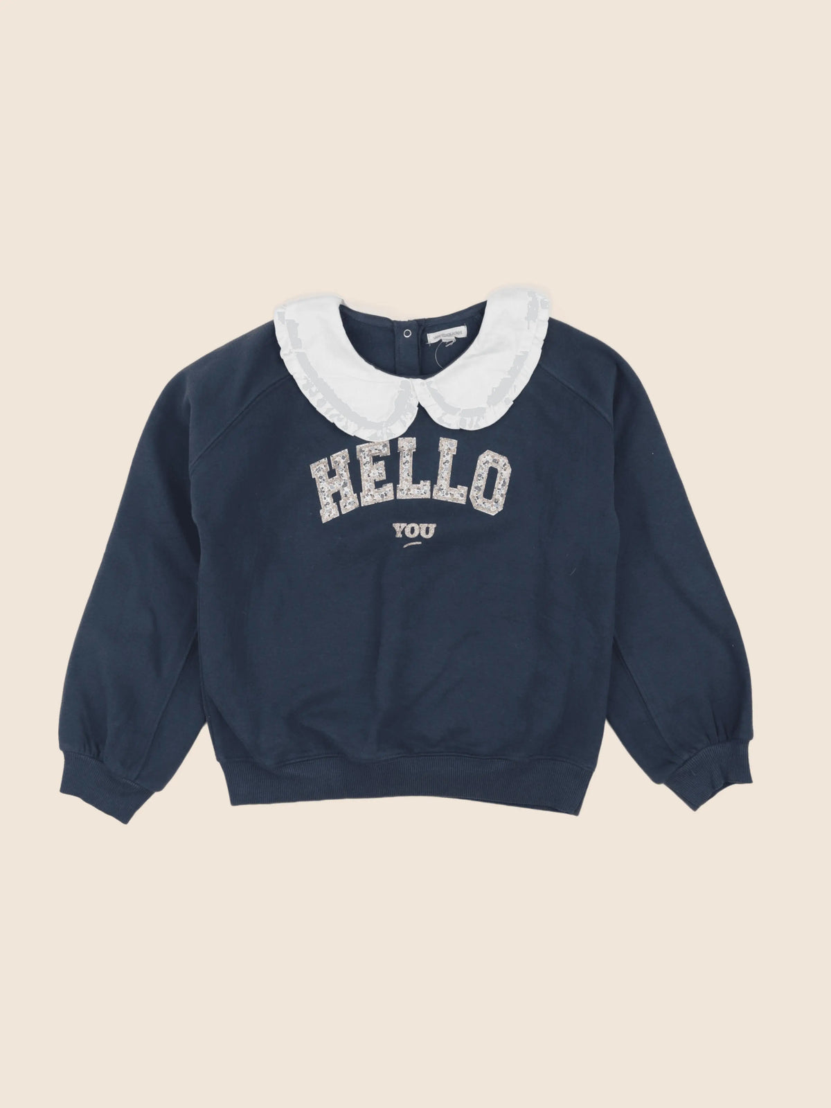Vertbaudet - sweat bleu - 10 ans