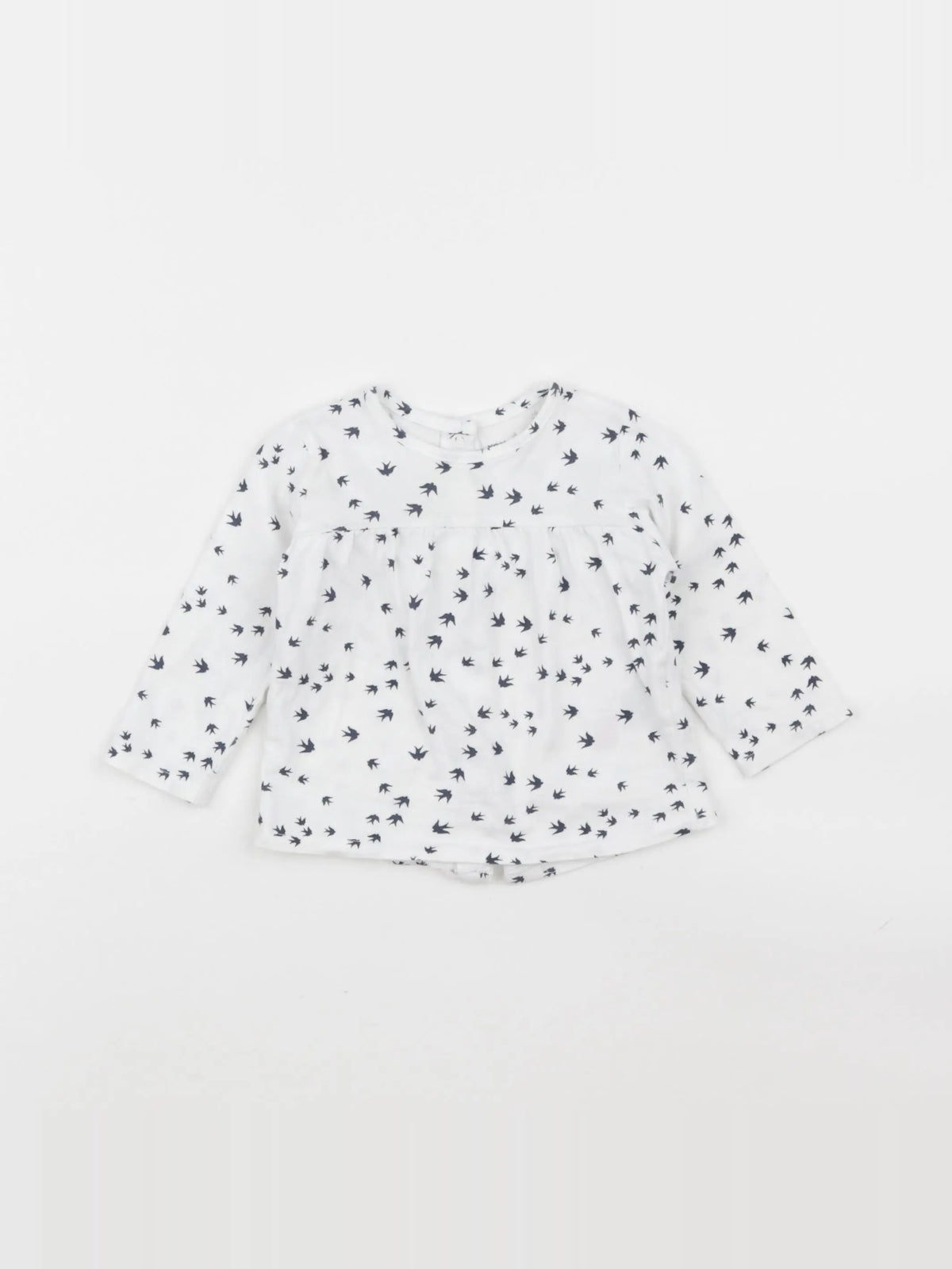 Vertbaudet - tee-shirt blanc - 6 mois