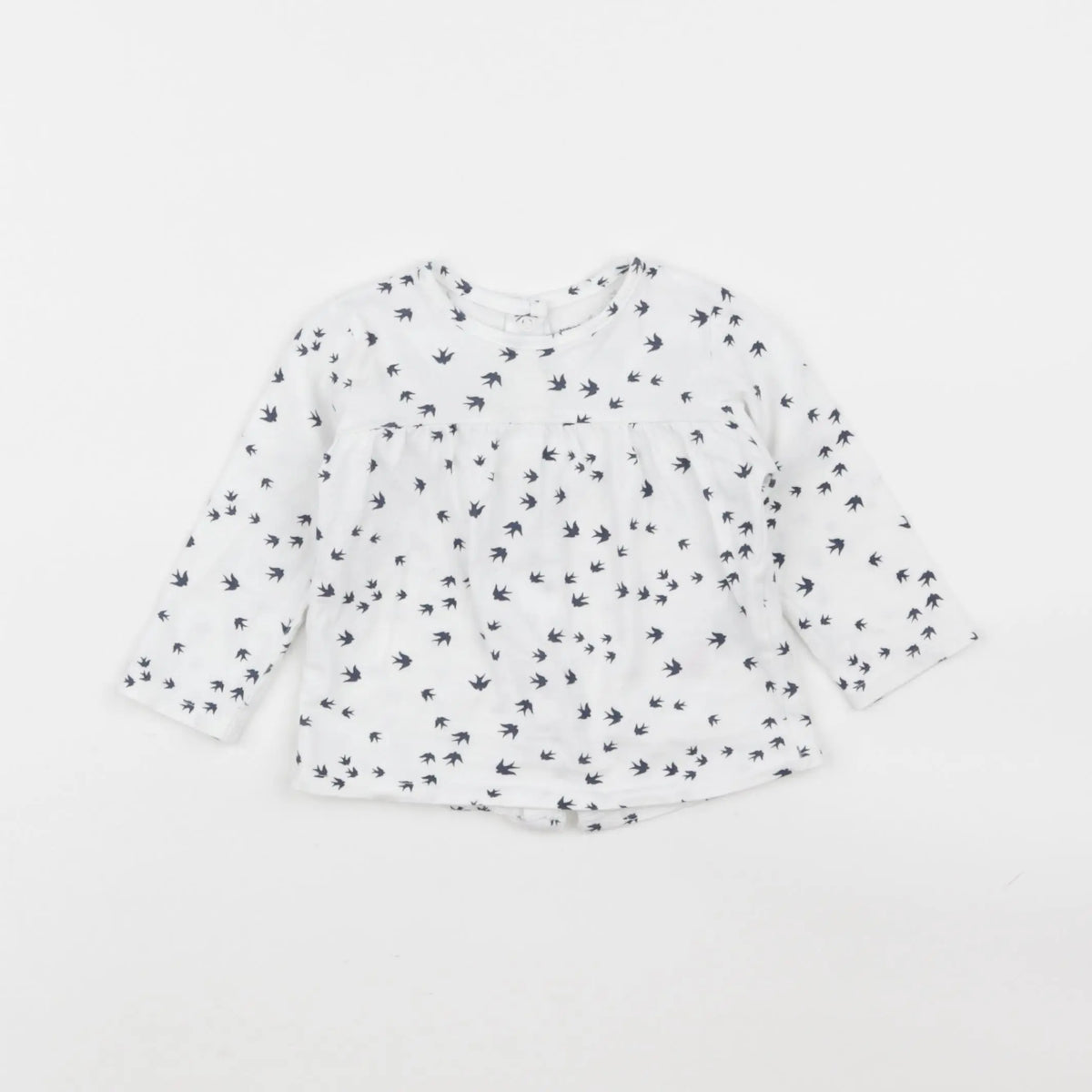 Vertbaudet - tee-shirt blanc - 6 mois