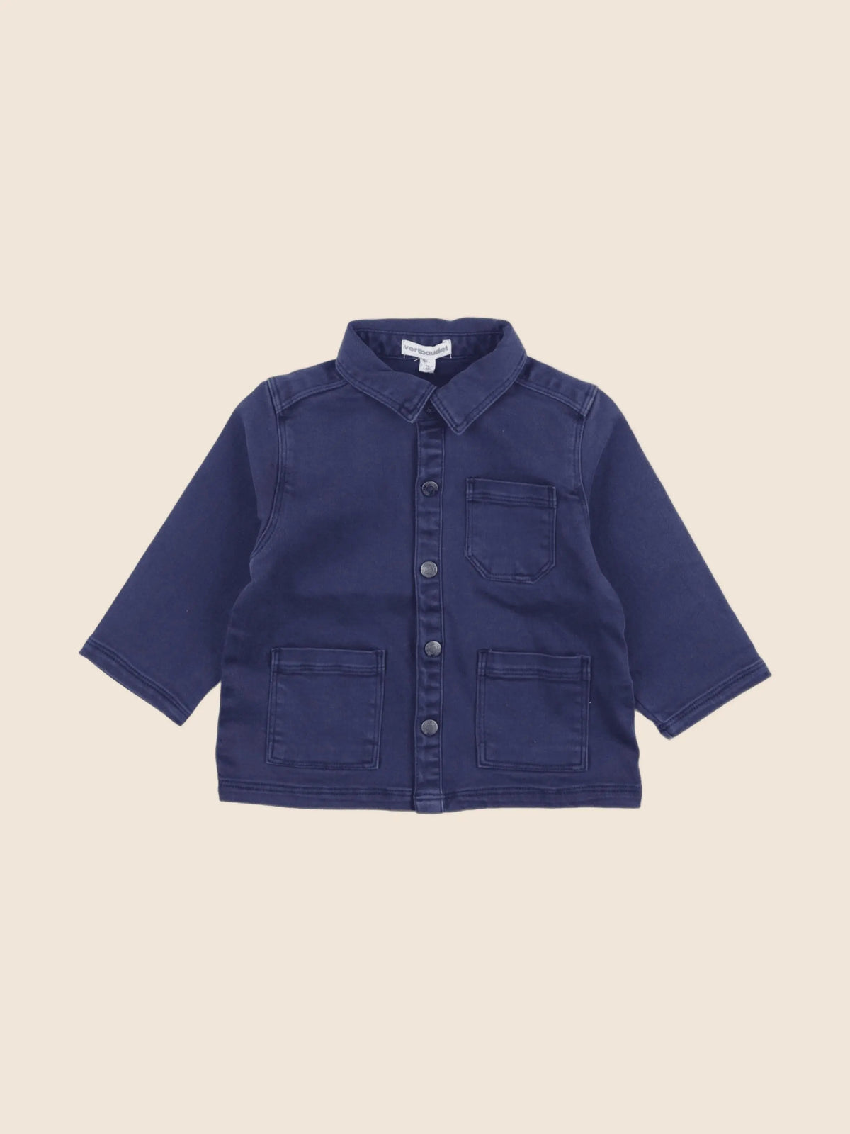 Vertbaudet - veste bleu - 12 mois