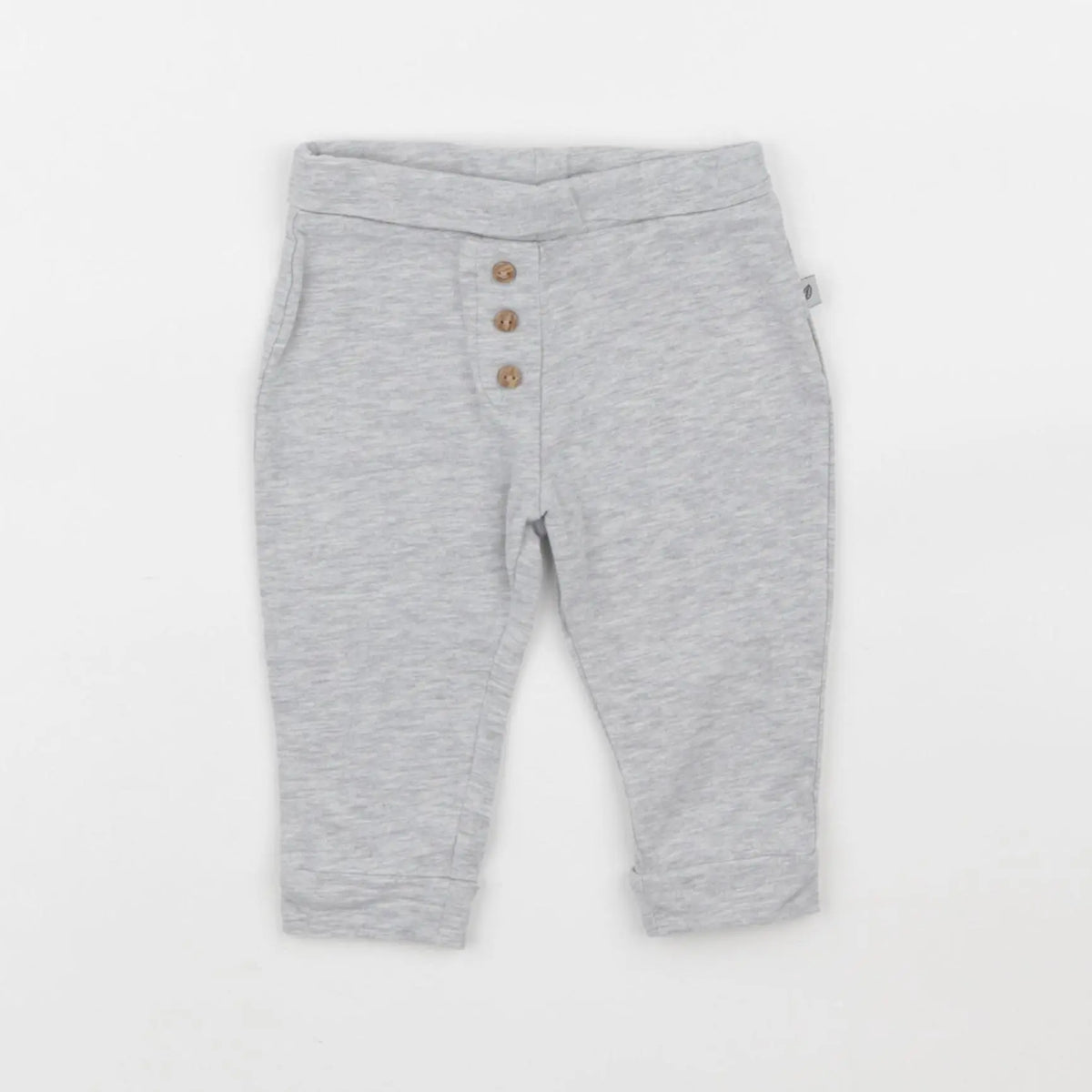 Vertbaudet - legging gris - 6 mois