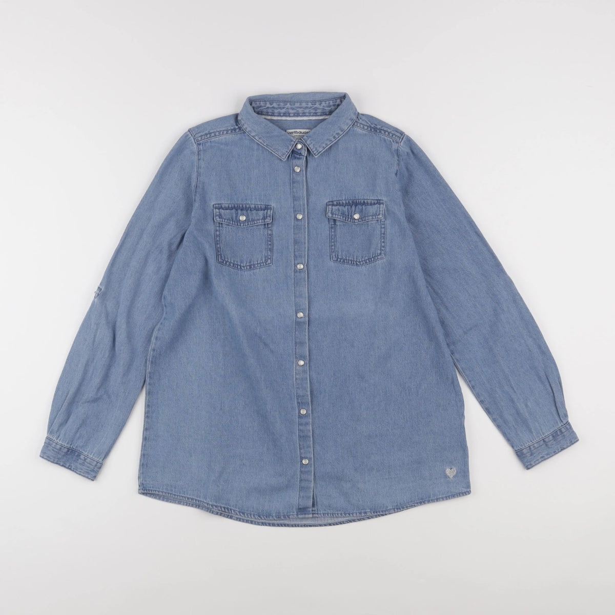 Vertbaudet - chemise bleu - 12 ans
