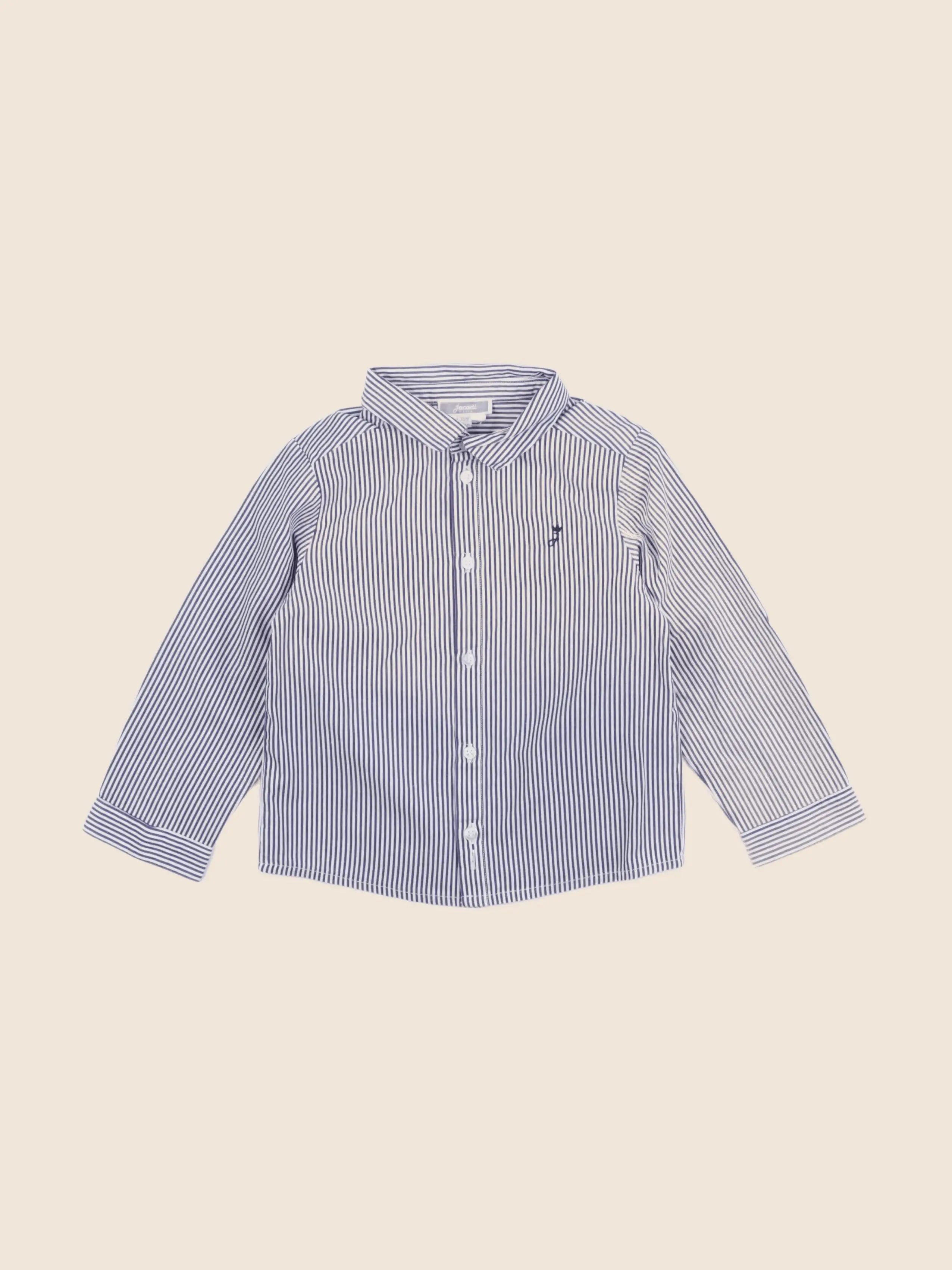 Jacadi - chemise bleu - 36 mois