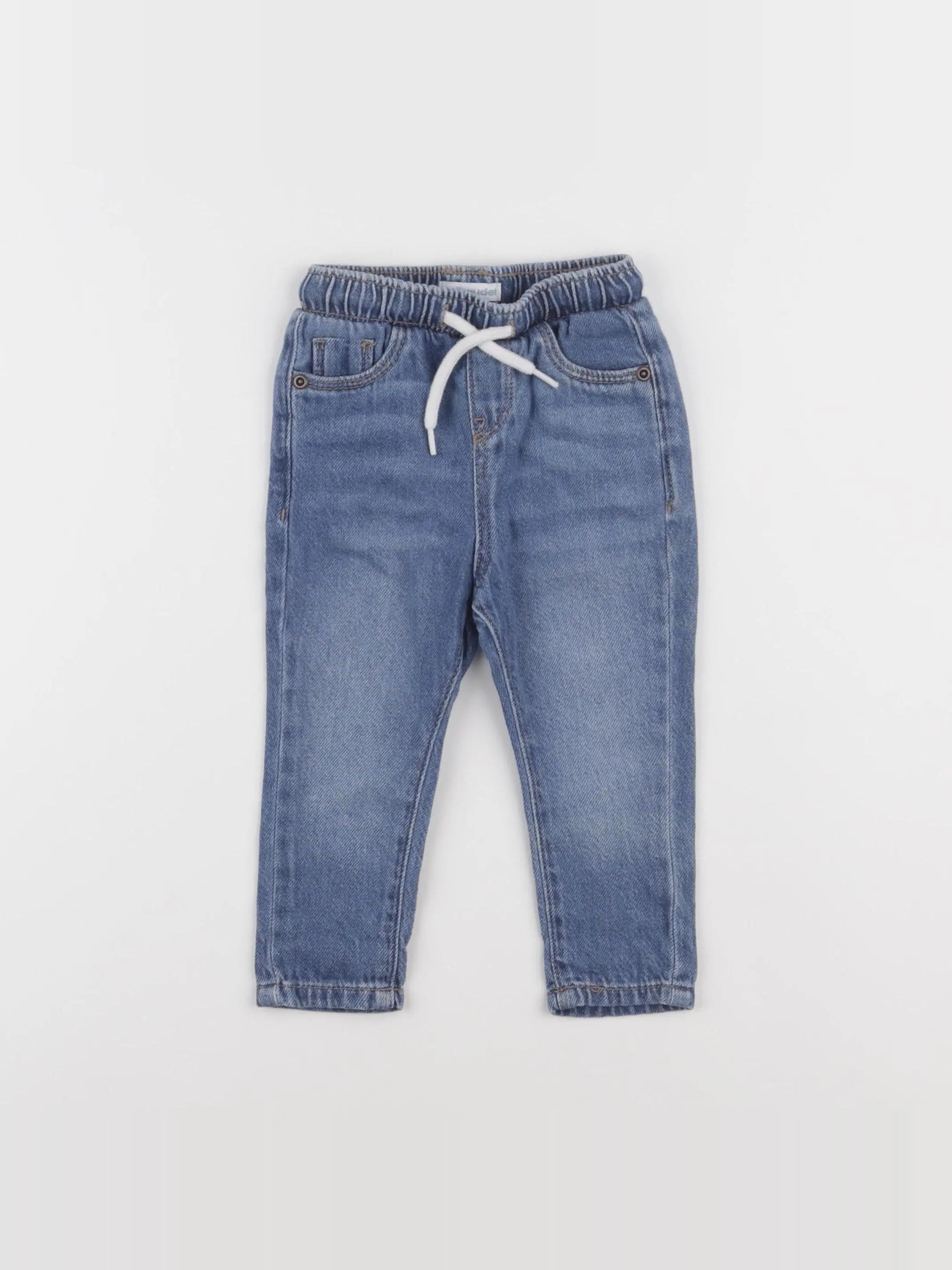Vertbaudet - jean bleu - 9 mois