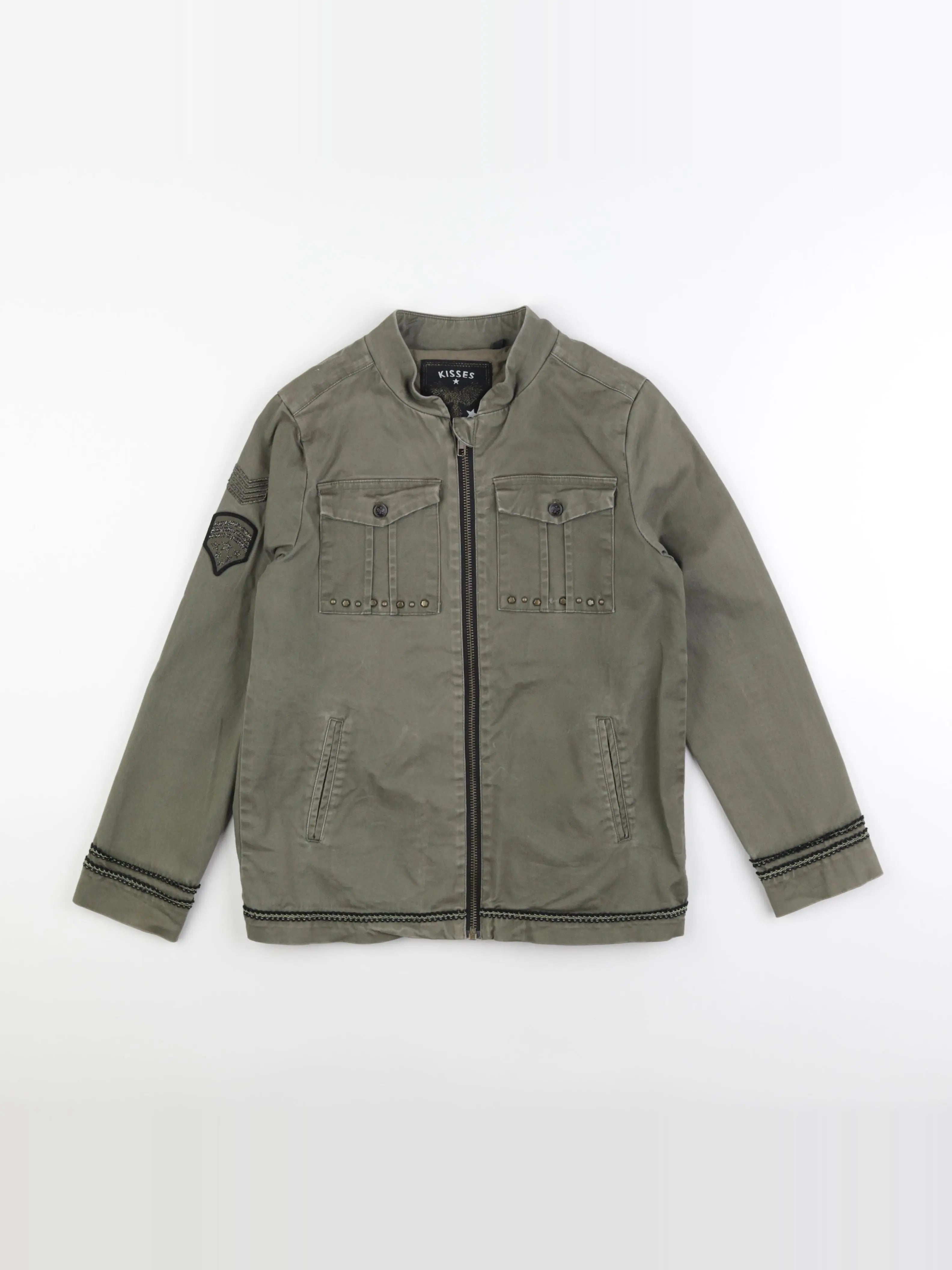 IKKS - veste vert - 10 ans
