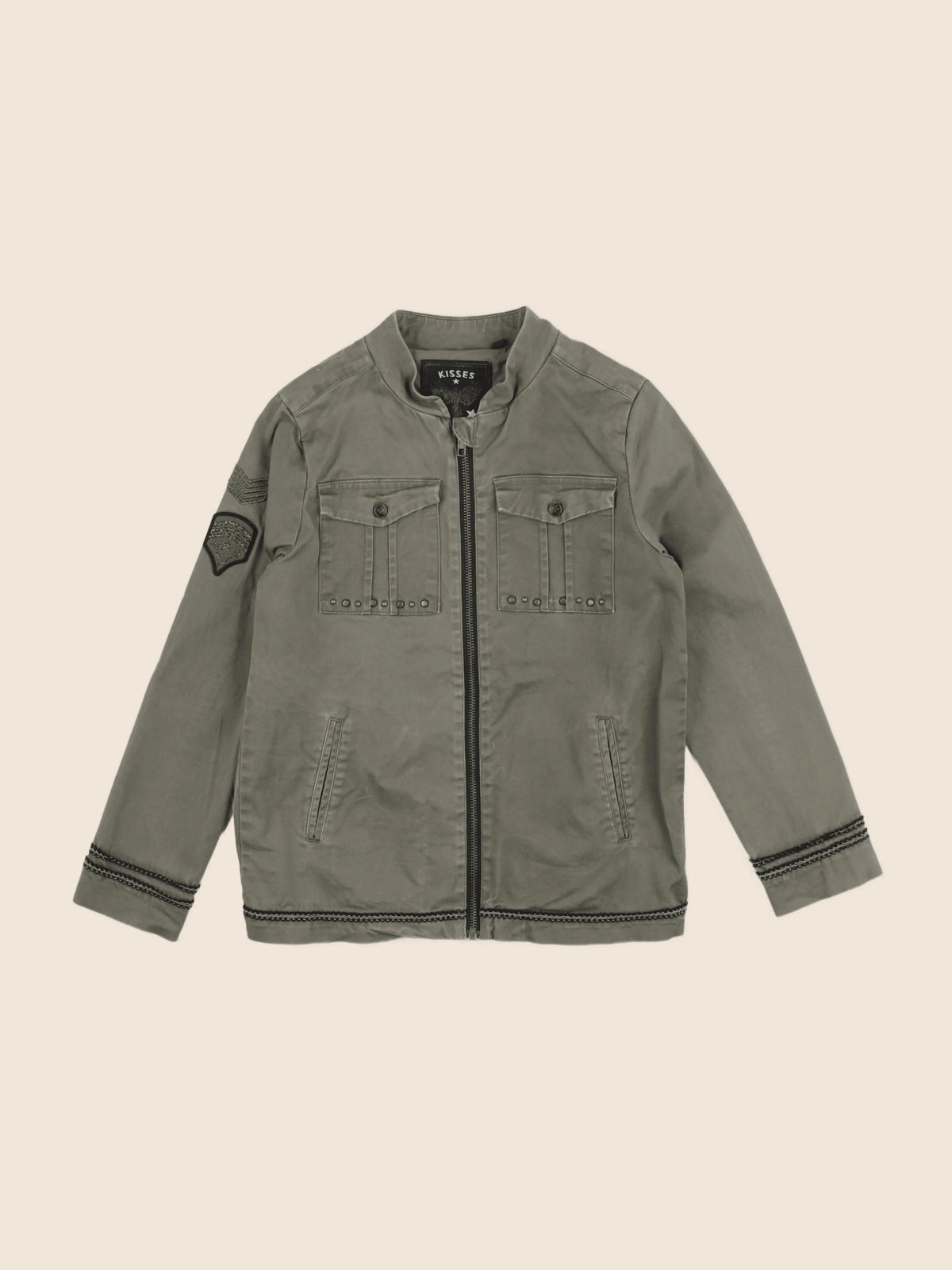 IKKS - veste vert - 10 ans