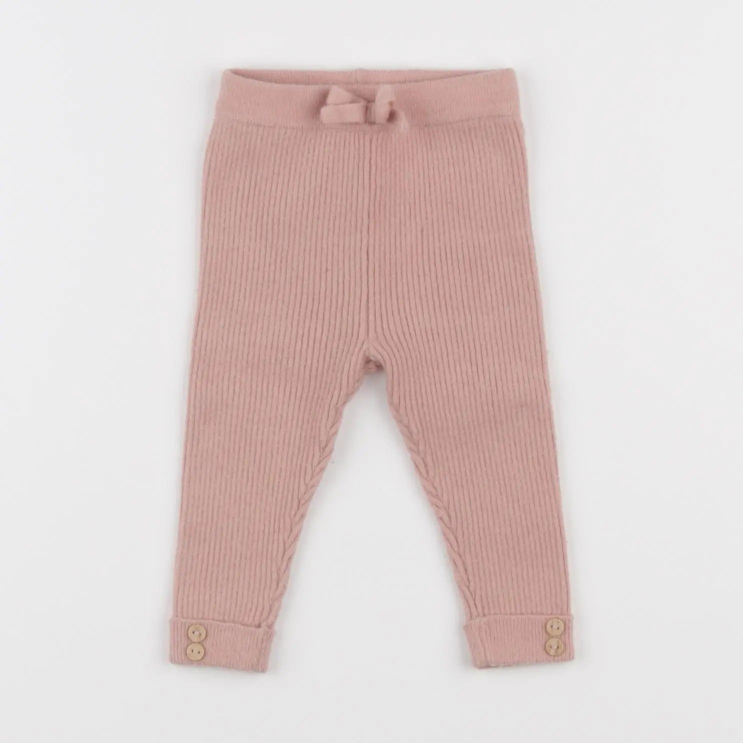 Vertbaudet - legging rose - 3 mois