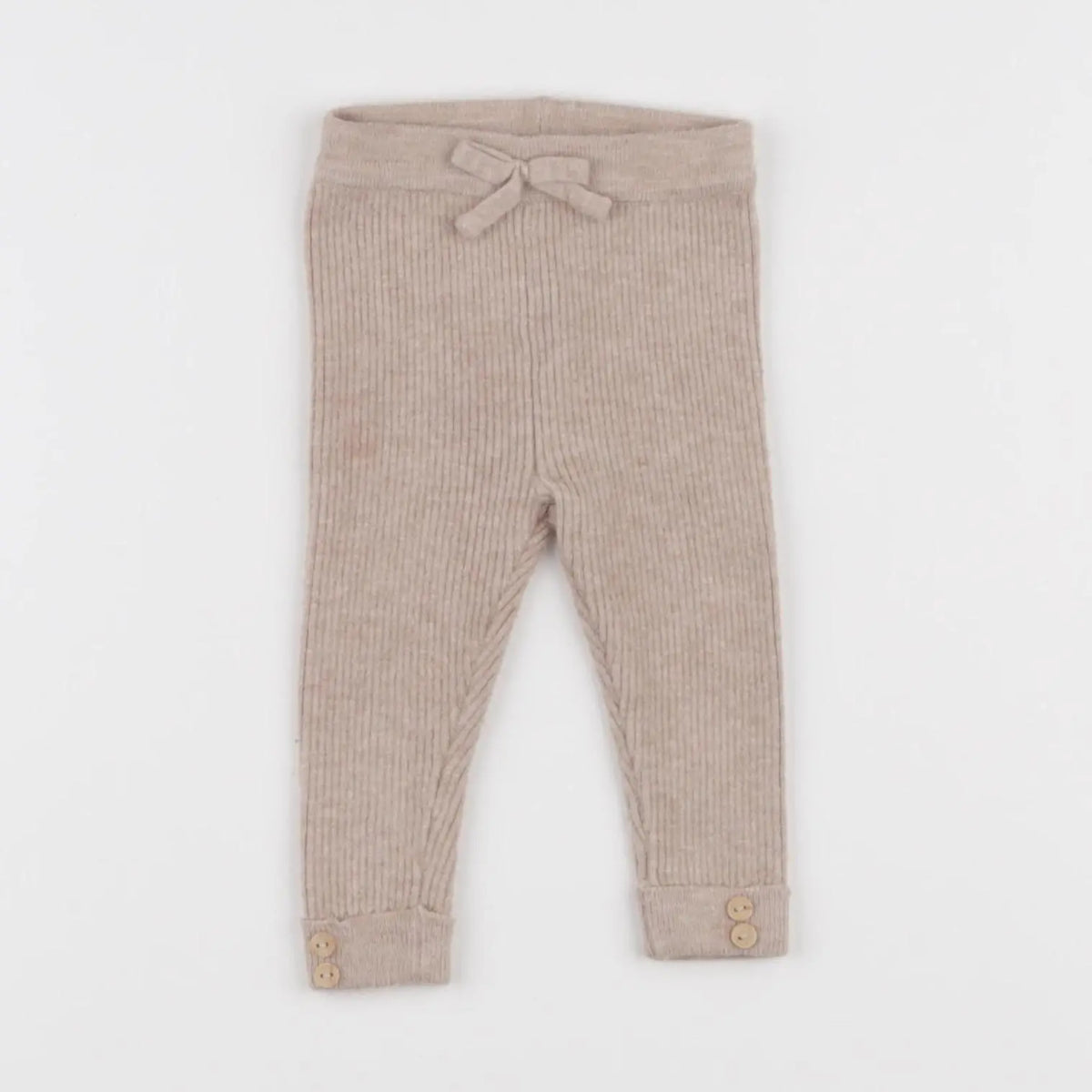 Vertbaudet - legging marron - 3 mois