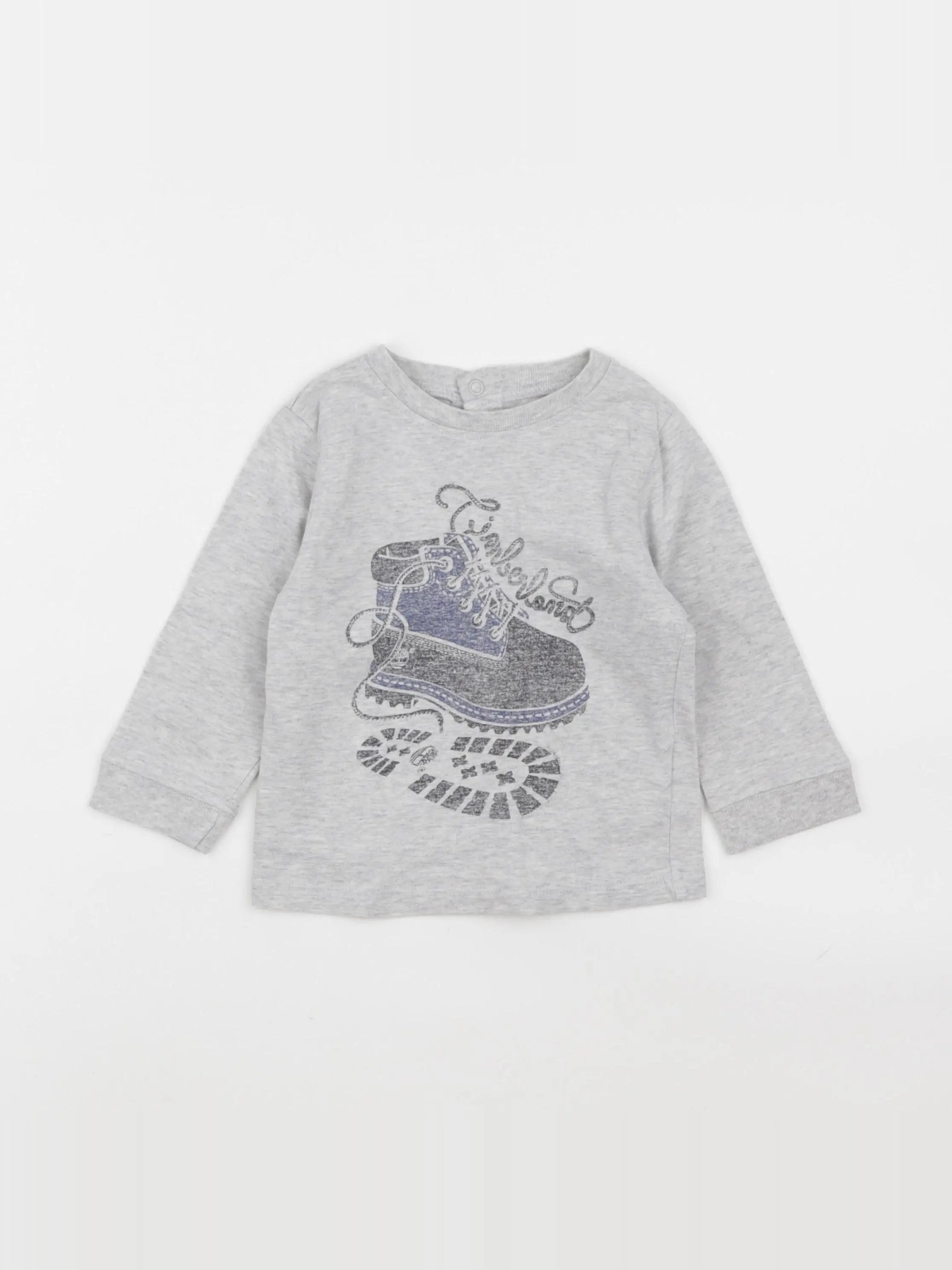 Timberland - tee-shirt gris - 12 mois